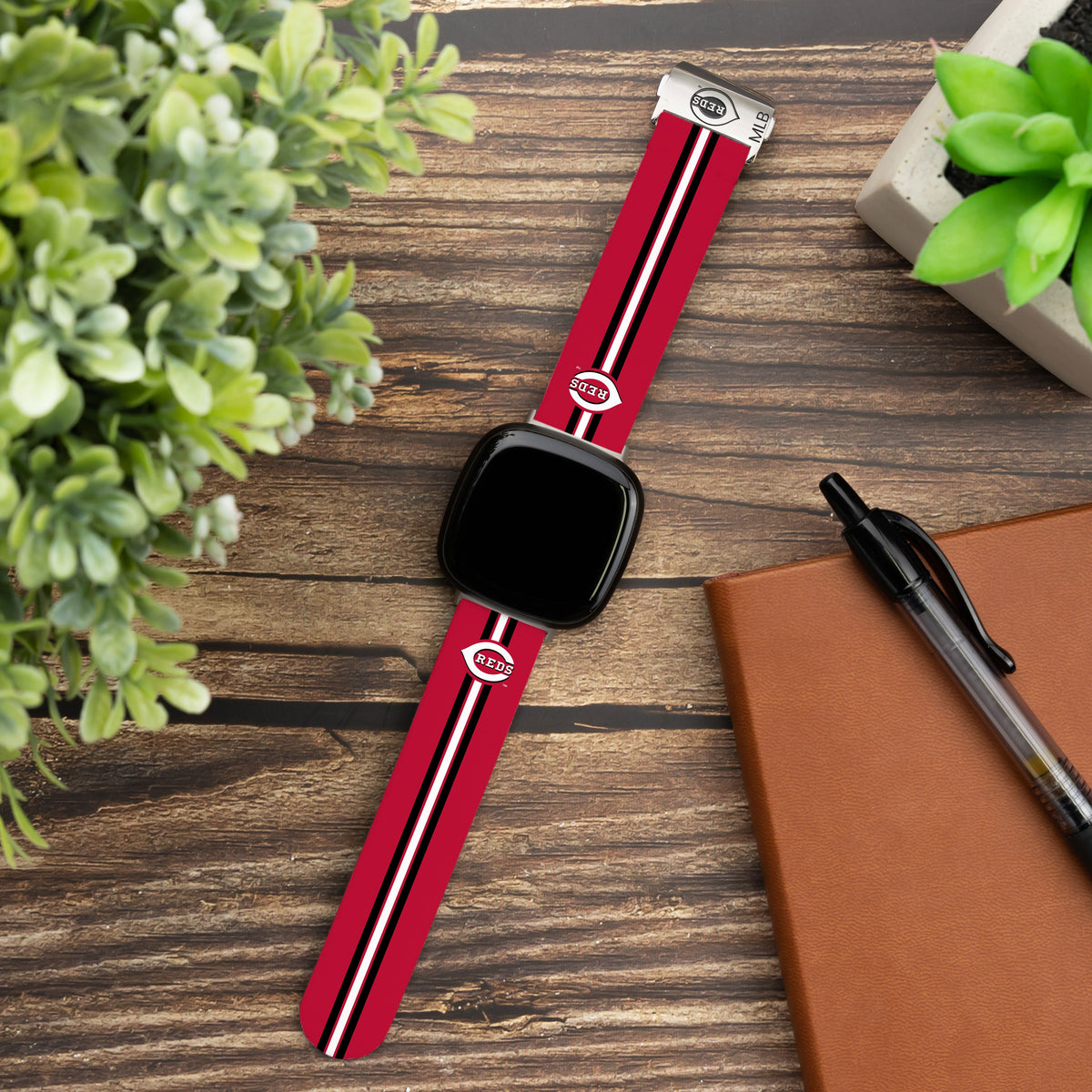 Cincinnati Reds Signature Series FitBit Watch Band