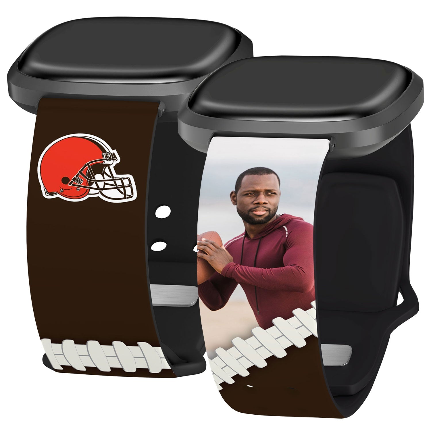 Cleveland Browns Custom Photo HD Fitbit Versa 3 & Sense Watch Band