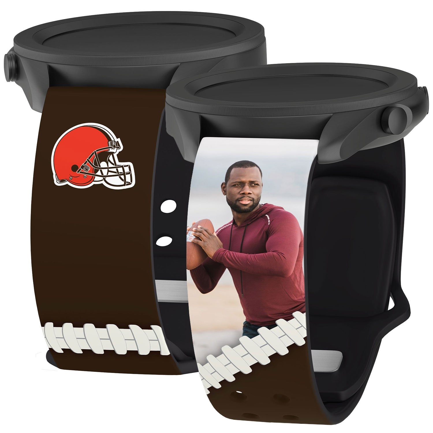 Cleveland Browns Custom Photo HD Samsung Galaxy Watch Band