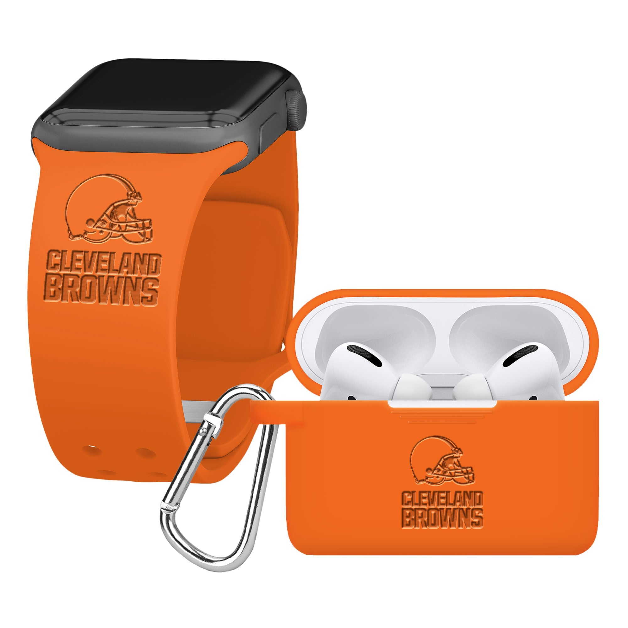 Game Time Cleveland Browns Engraved Apple Pro Combo Package