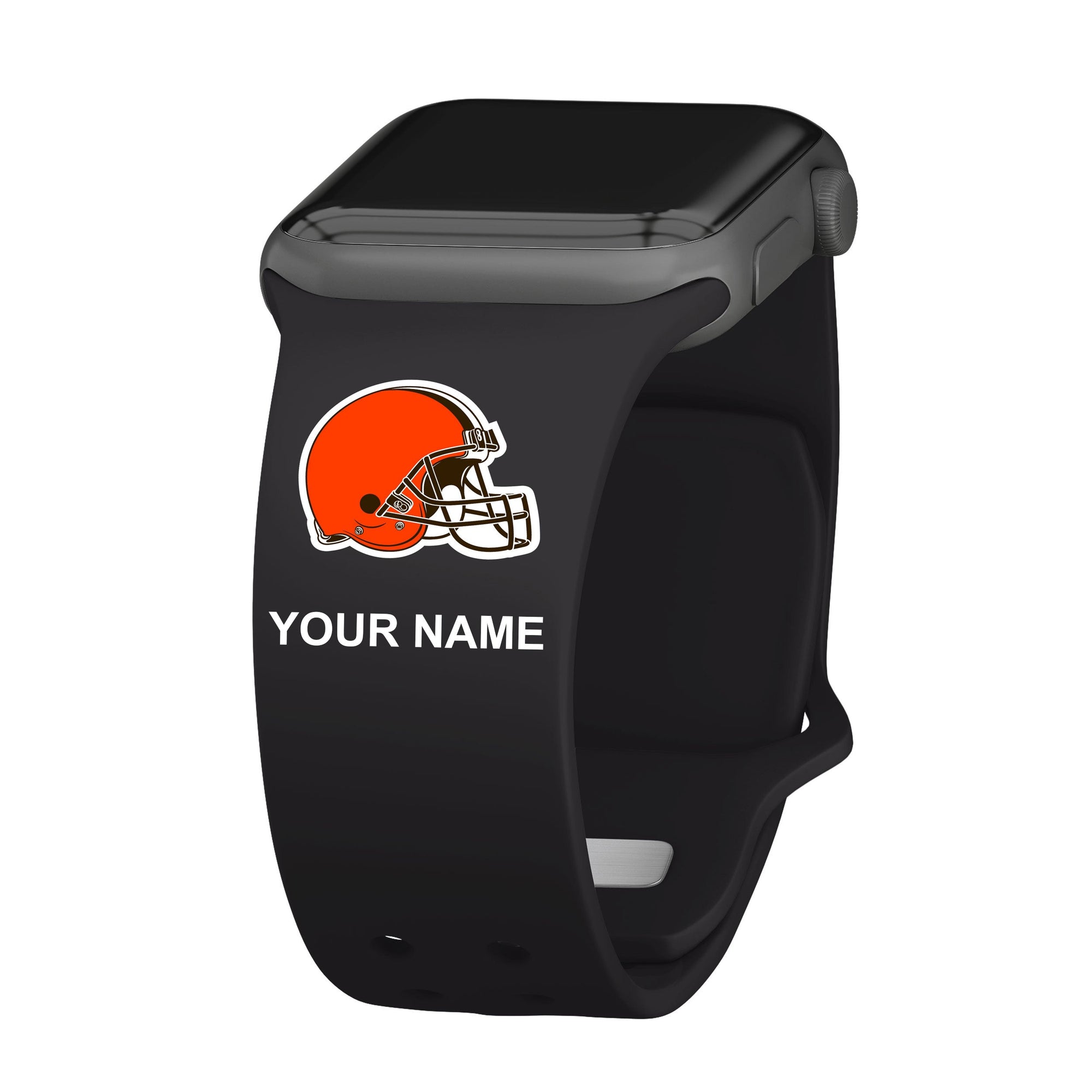 Cleveland Browns Custom Name HD Apple Watch Band