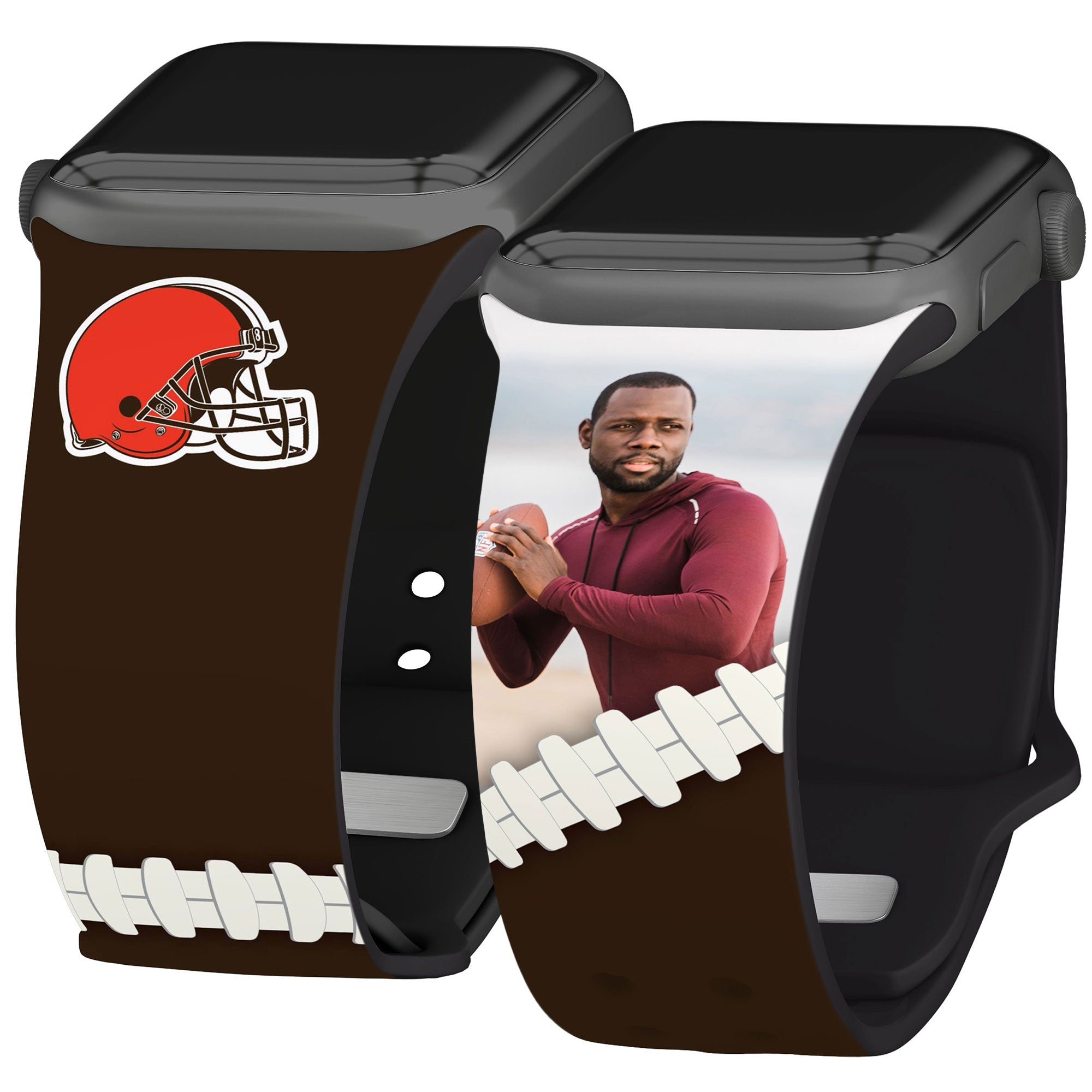 Cleveland Browns Custom Photo HD Apple Watch Band