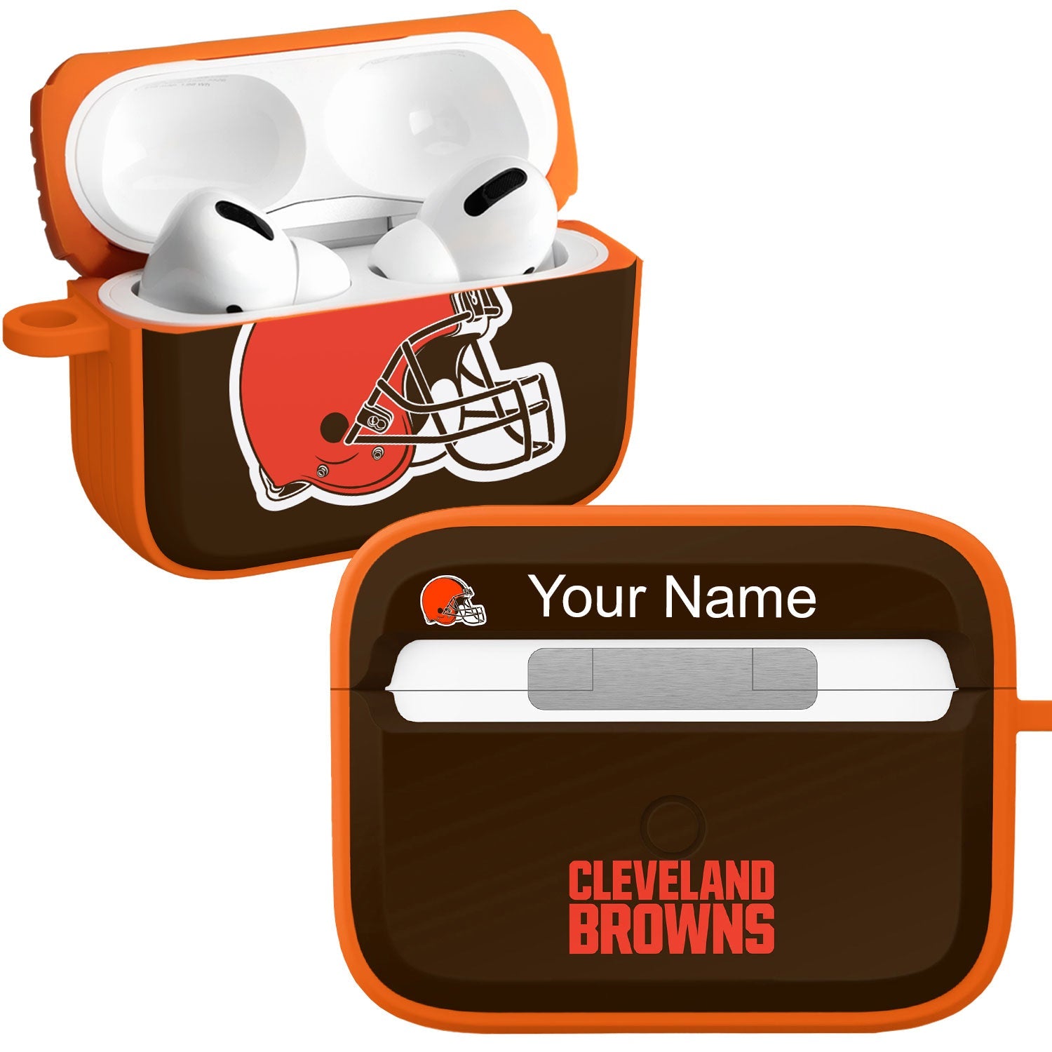 Cleveland Browns HDX Custom Name Apple AirPods Pro Case Cover (Classic)