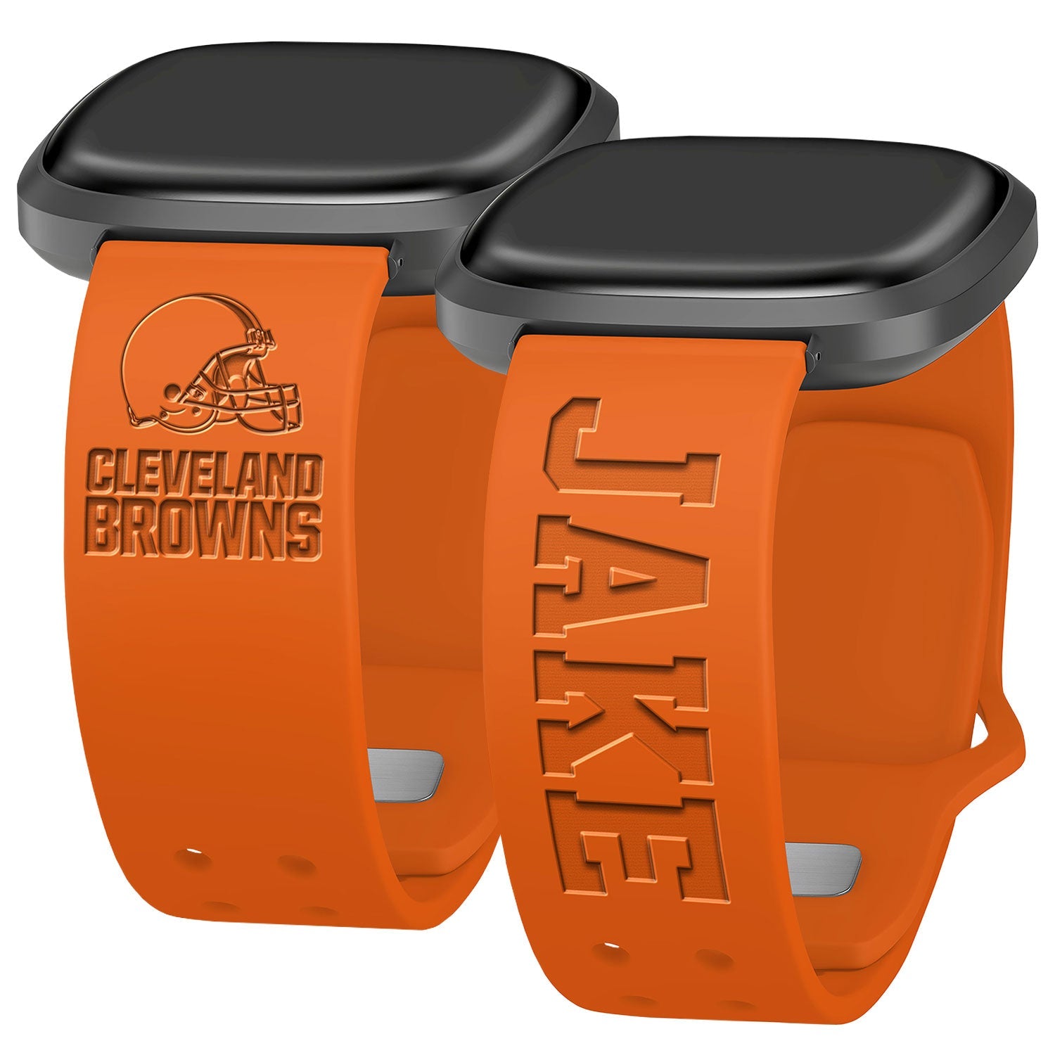 Cleveland Browns Custom Engraved Fitbit Versa 3 and Sense Watch Band