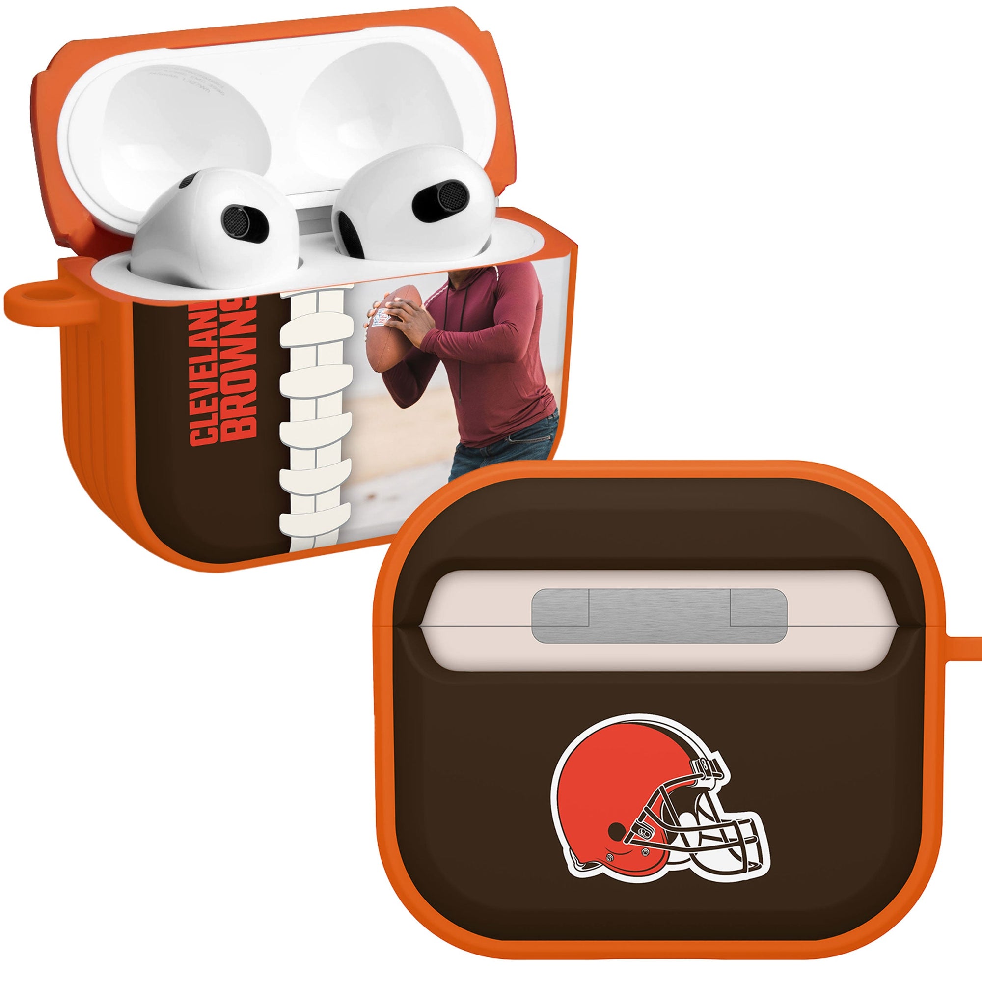 Cleveland Browns Custom Photo HDX Apple AirPods Gen 3 Case Cover