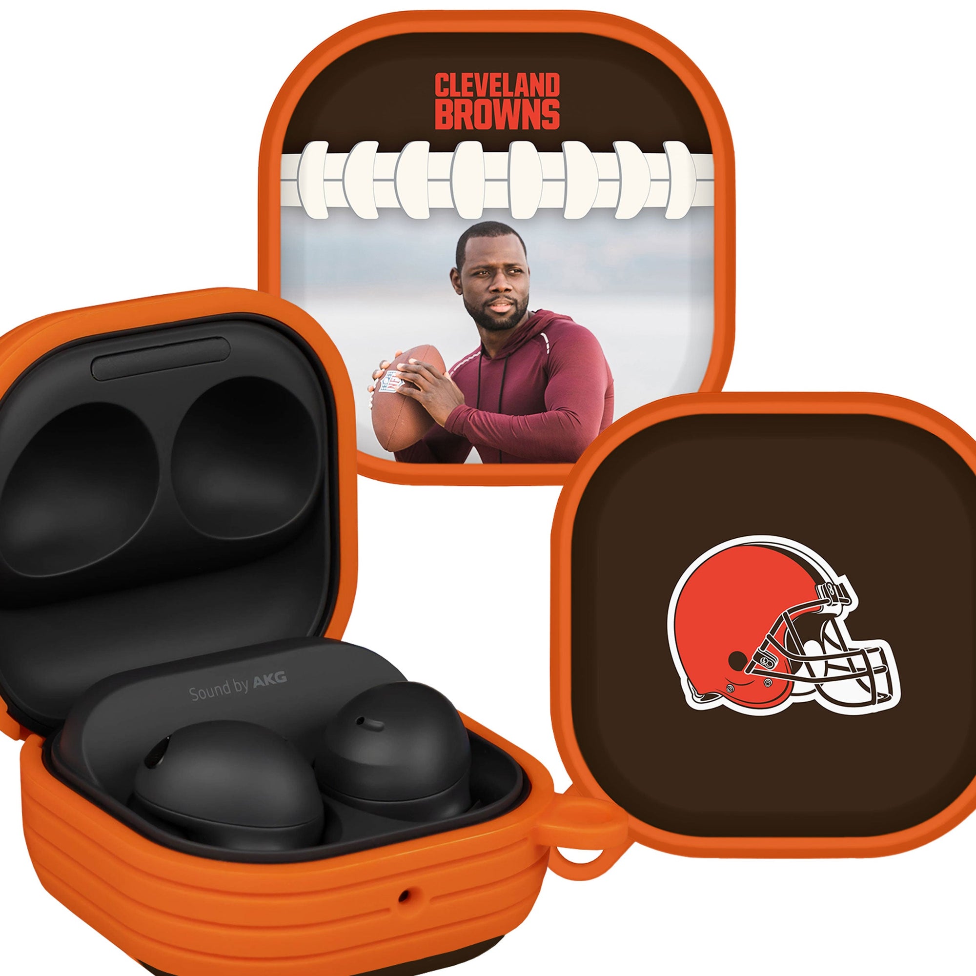 Cleveland Browns Custom Photo HDX Samsung Galaxy Buds Pro Case Cover