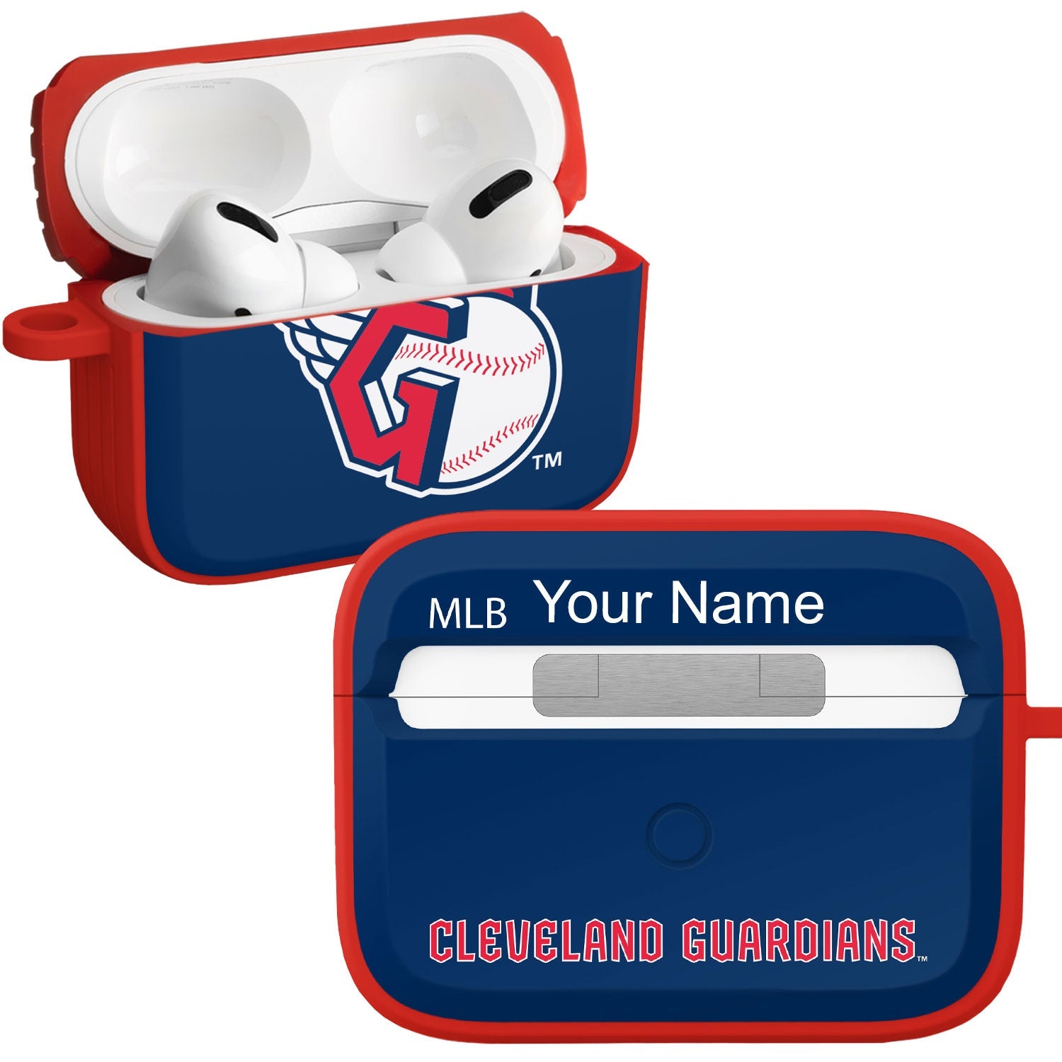 Cleveland Guardians Custom HDX Apple AirPods Pro Cover (Classic)