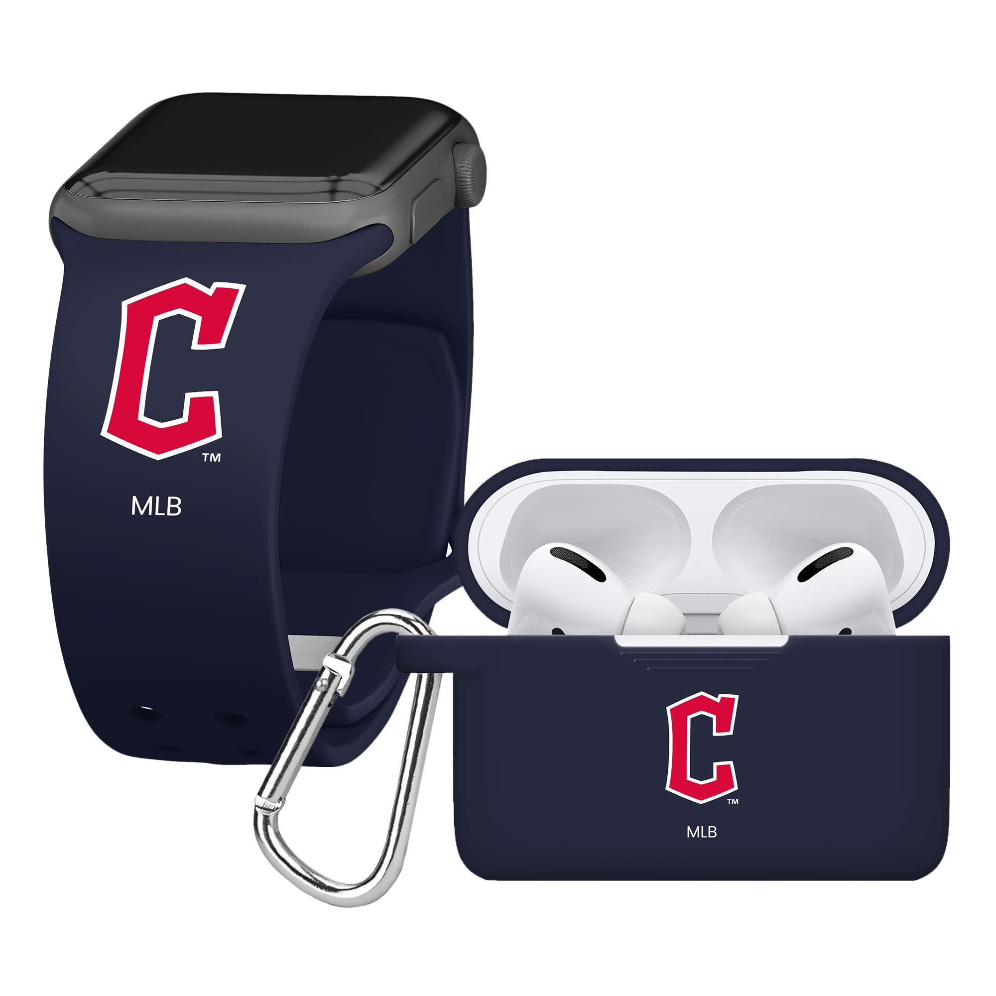 Game Time Cleveland Guardians Apple Airpods Pro Combo Package