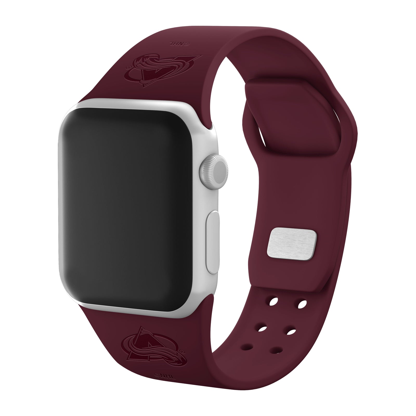 Colorado Avalanche Engraved Apple Watch Band - Game Time Bands