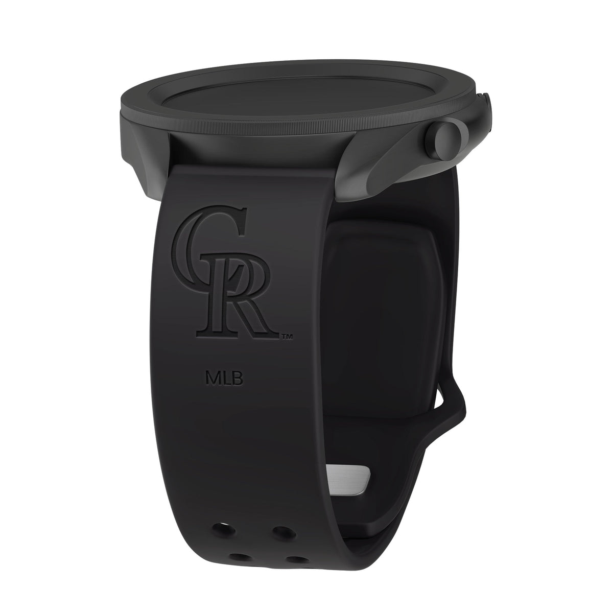 Game Time Colorado Rockies Engraved Silicone Watch Band