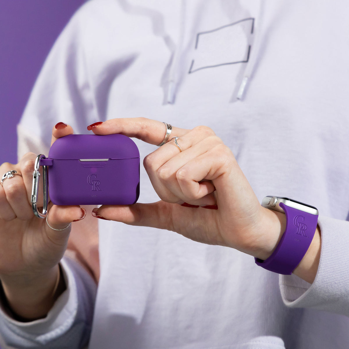 Game Time Colorado Rockies Engraved Apple Combo Pro Package