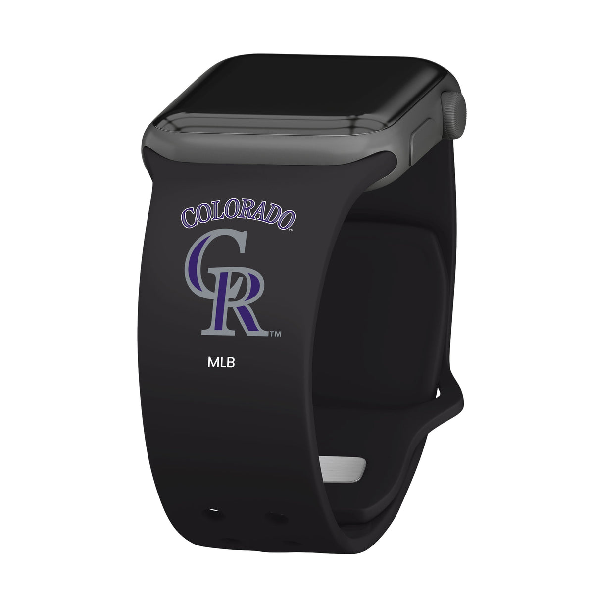 Colorado Rockies HD Elite Edition Apple Watch Band