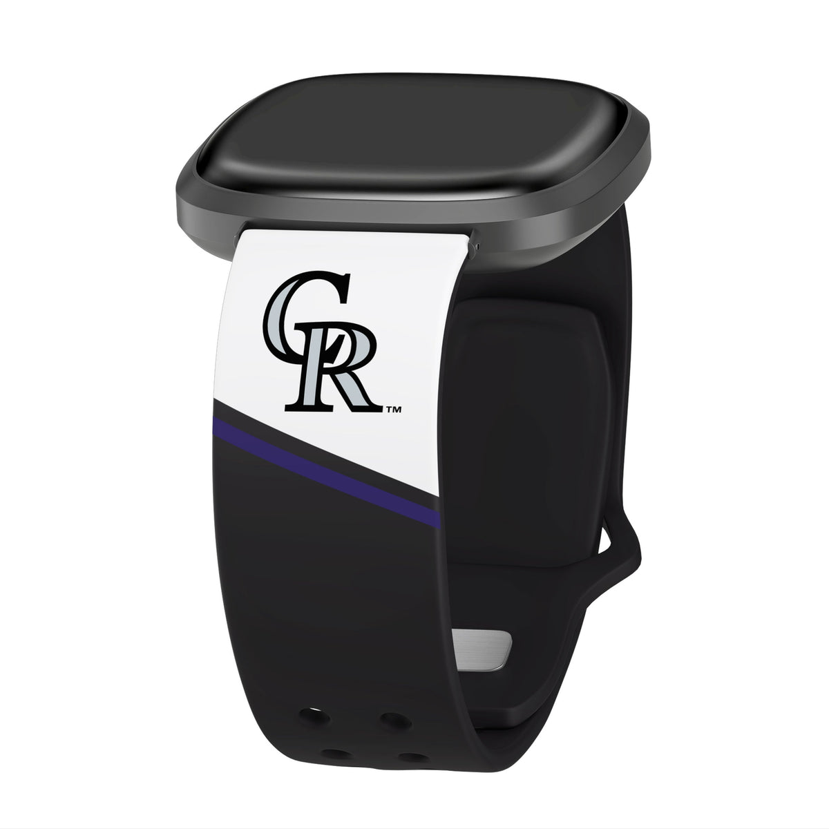 Colorado Rockies HD Champion Series Fitbit Versa 3 &amp; Sense Watch Band