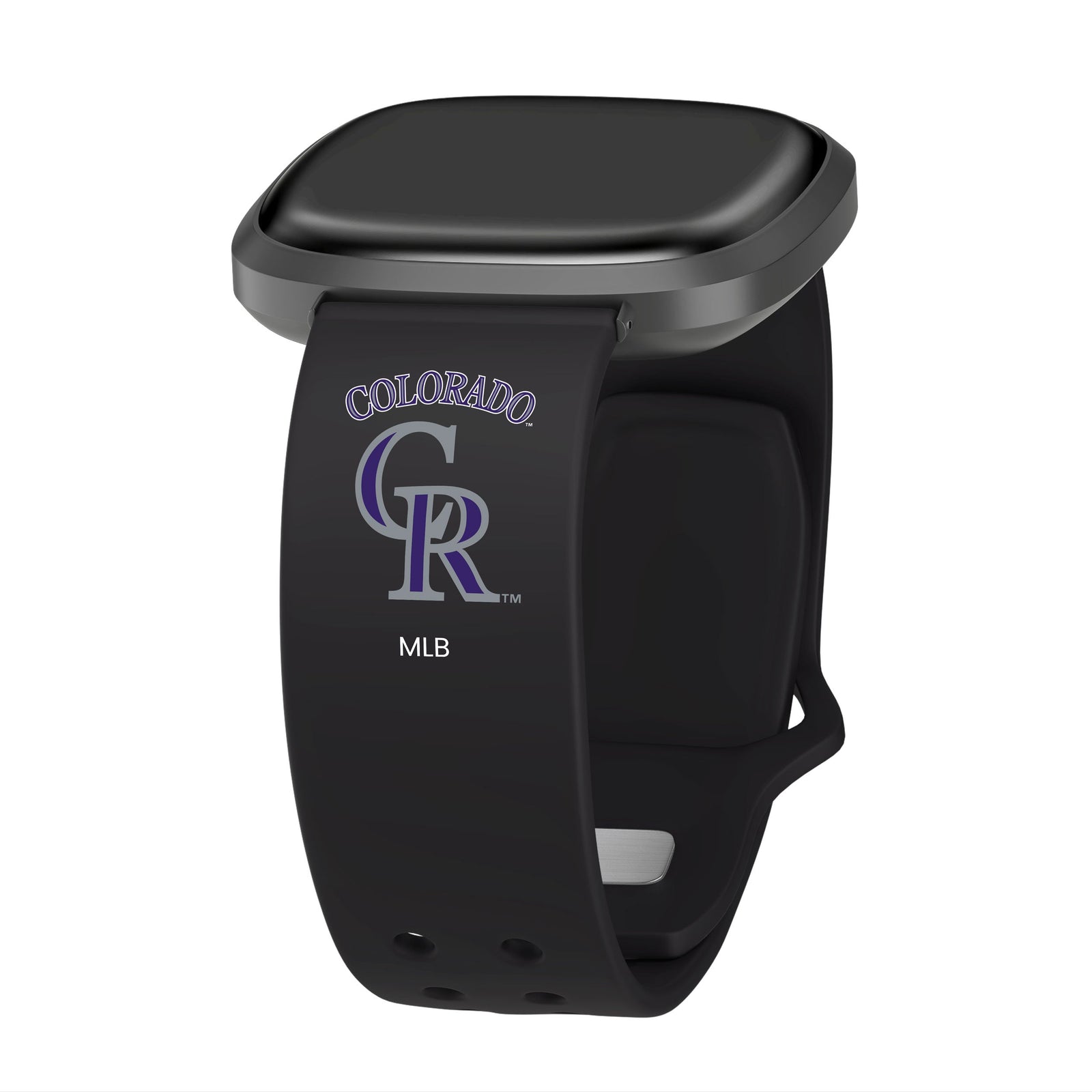Colorado Rockies HD Elite Edition Fitbit Versa 3 & Sense Watch Band