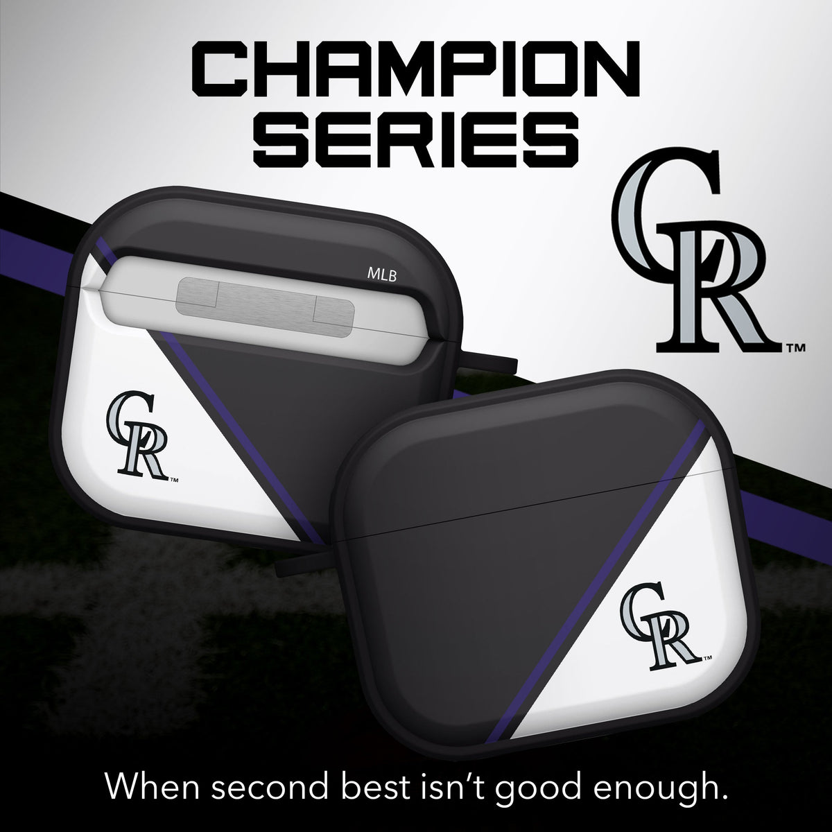 Colorado Rockies HDX Champion Series Apple AirPods Gen 3 Case Cover