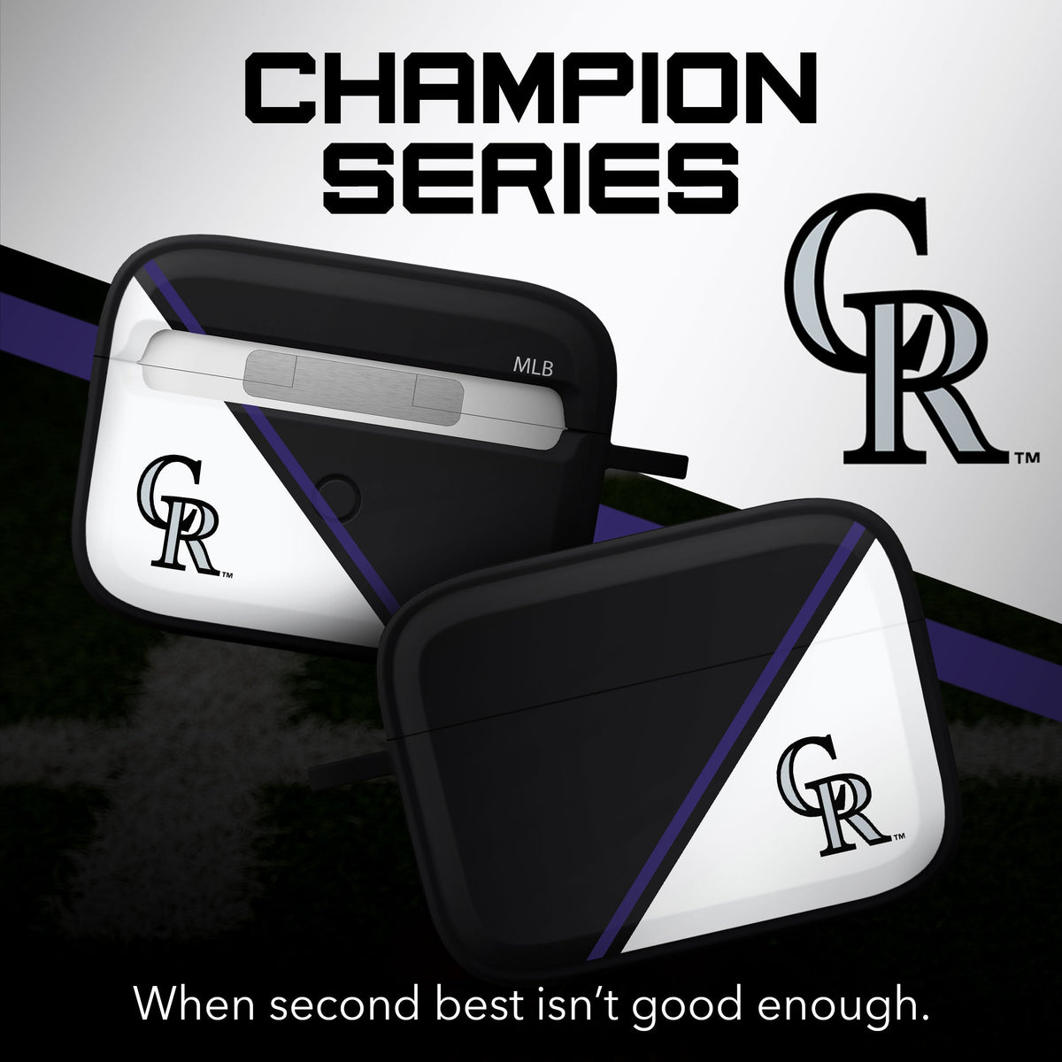 Colorado Rockies HDX Champion Series Apple AirPods Pro Case Cover