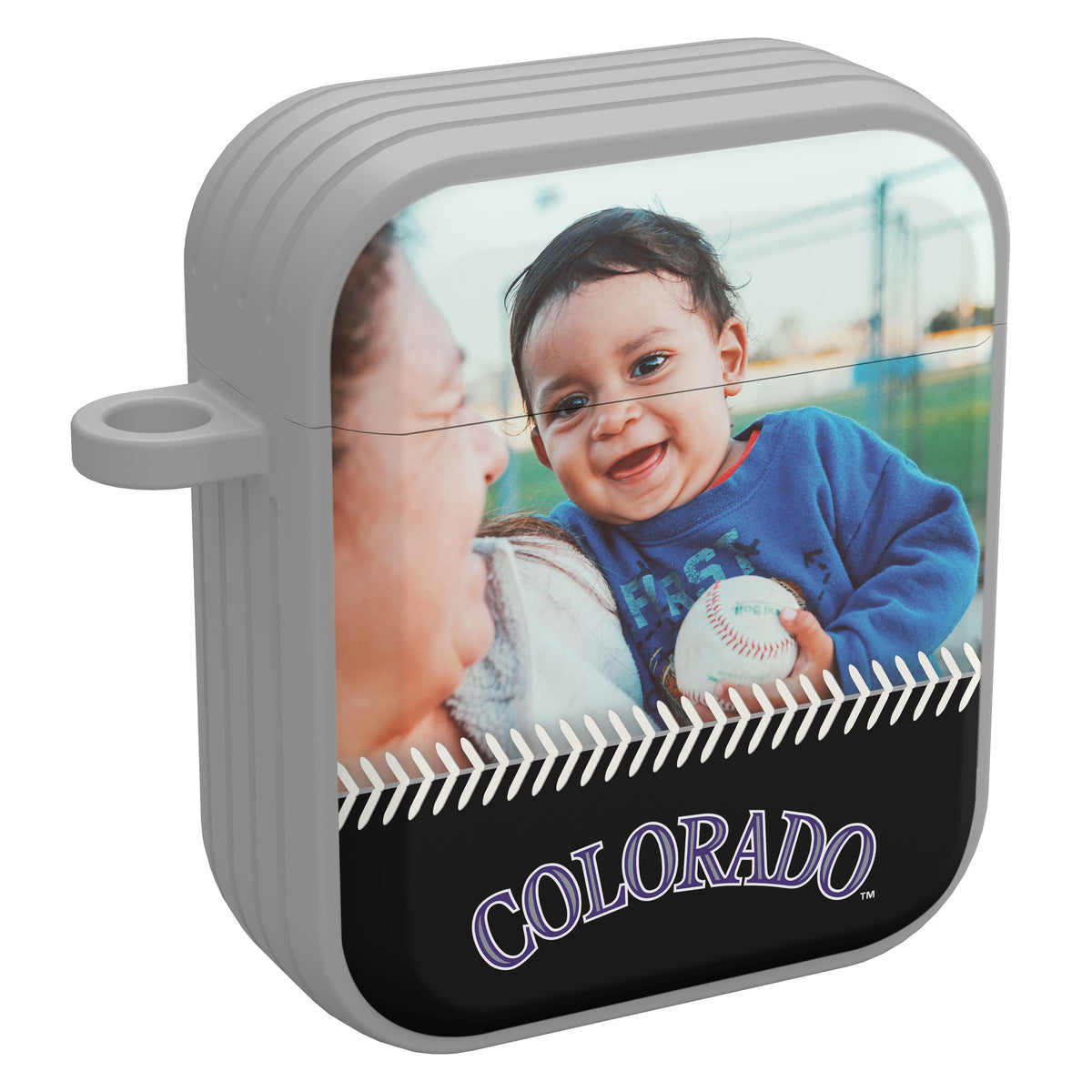 Colorado Rockies Custom Photo HDX Apple AirPods Gen 1 &amp; 2 Case Cover