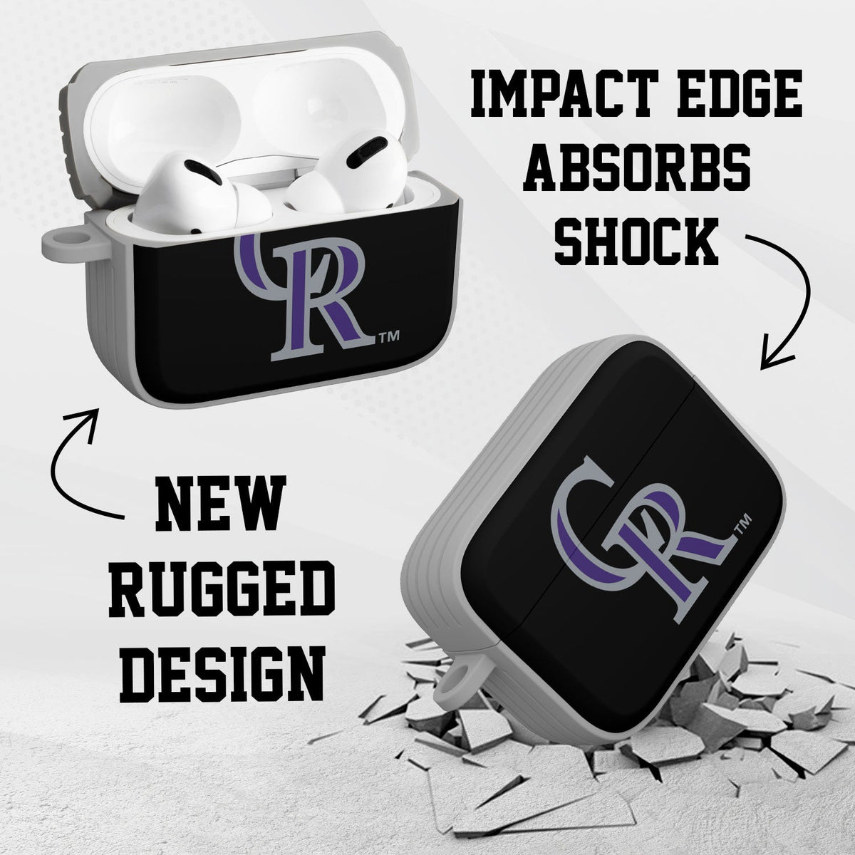 Colorado Rockies HDX Apple AirPods Pro Cover