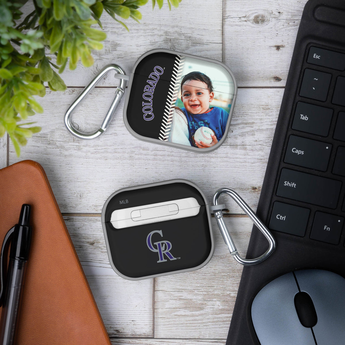 Colorado Rockies Custom Photo HDX Apple AirPods Gen 3 Case Cover