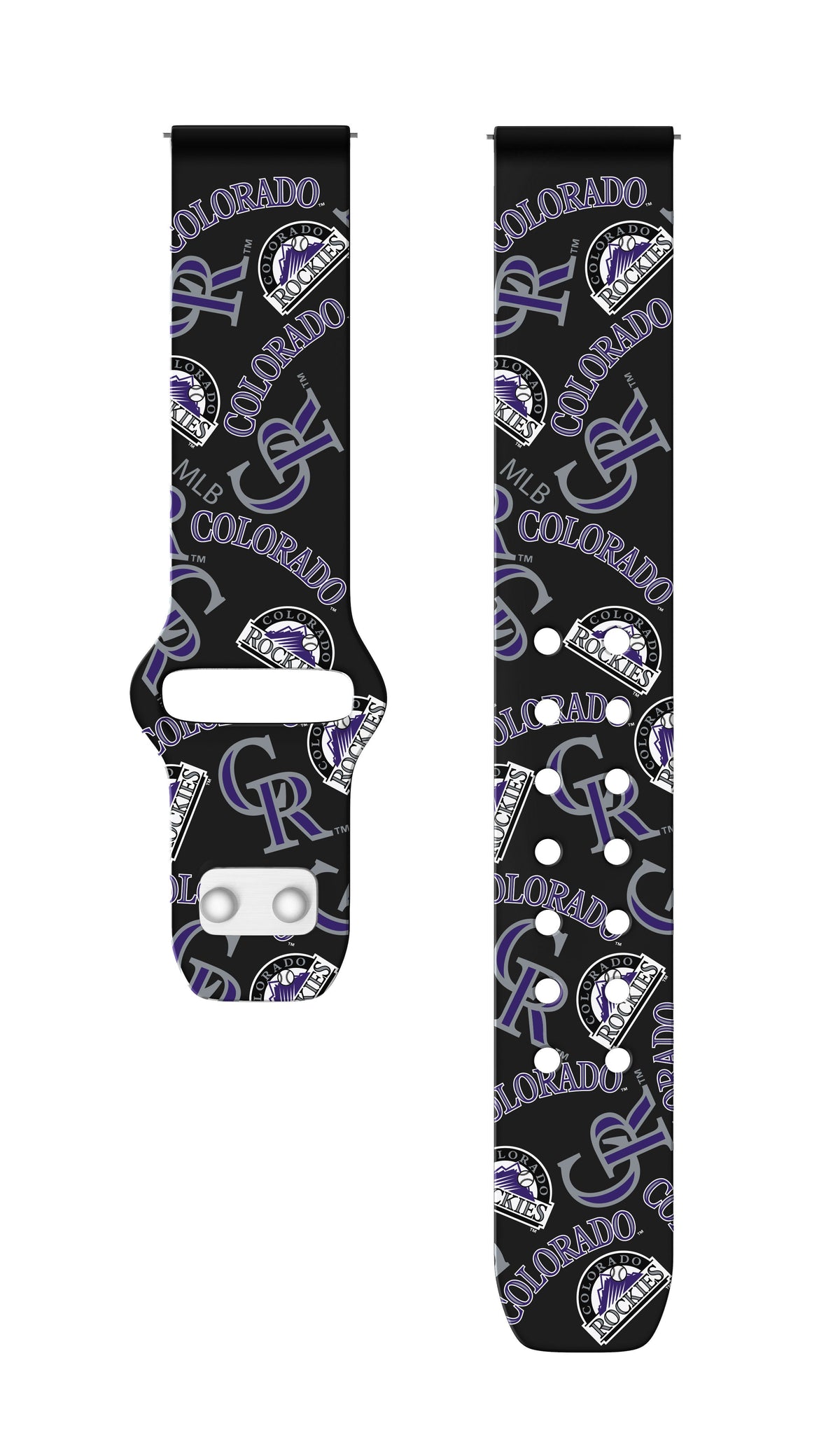Game Time Colorado Rockies HD Watch Band
