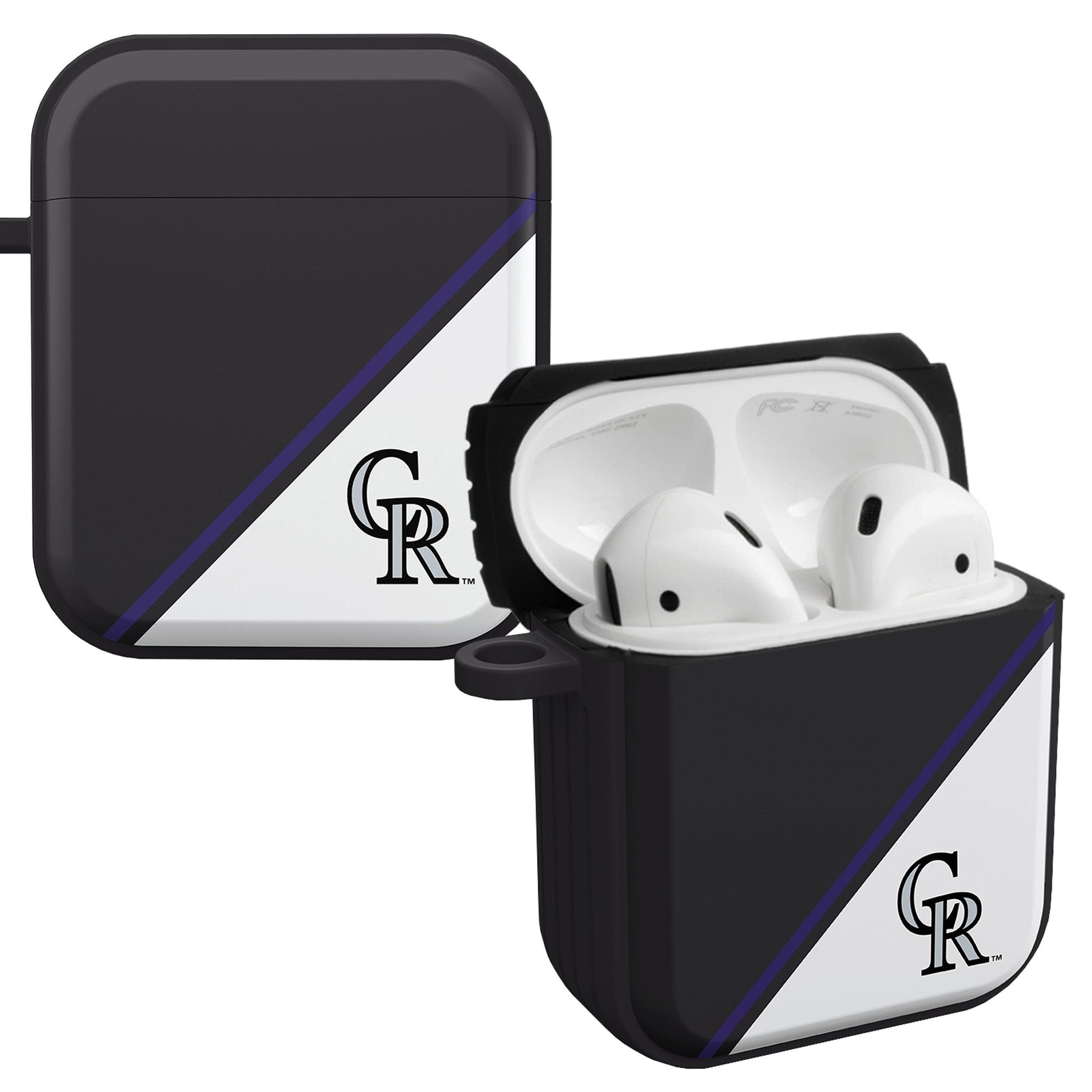 Colorado Rockies HDX Champion Series Apple AirPods Gen 1 & 2 Case Cover