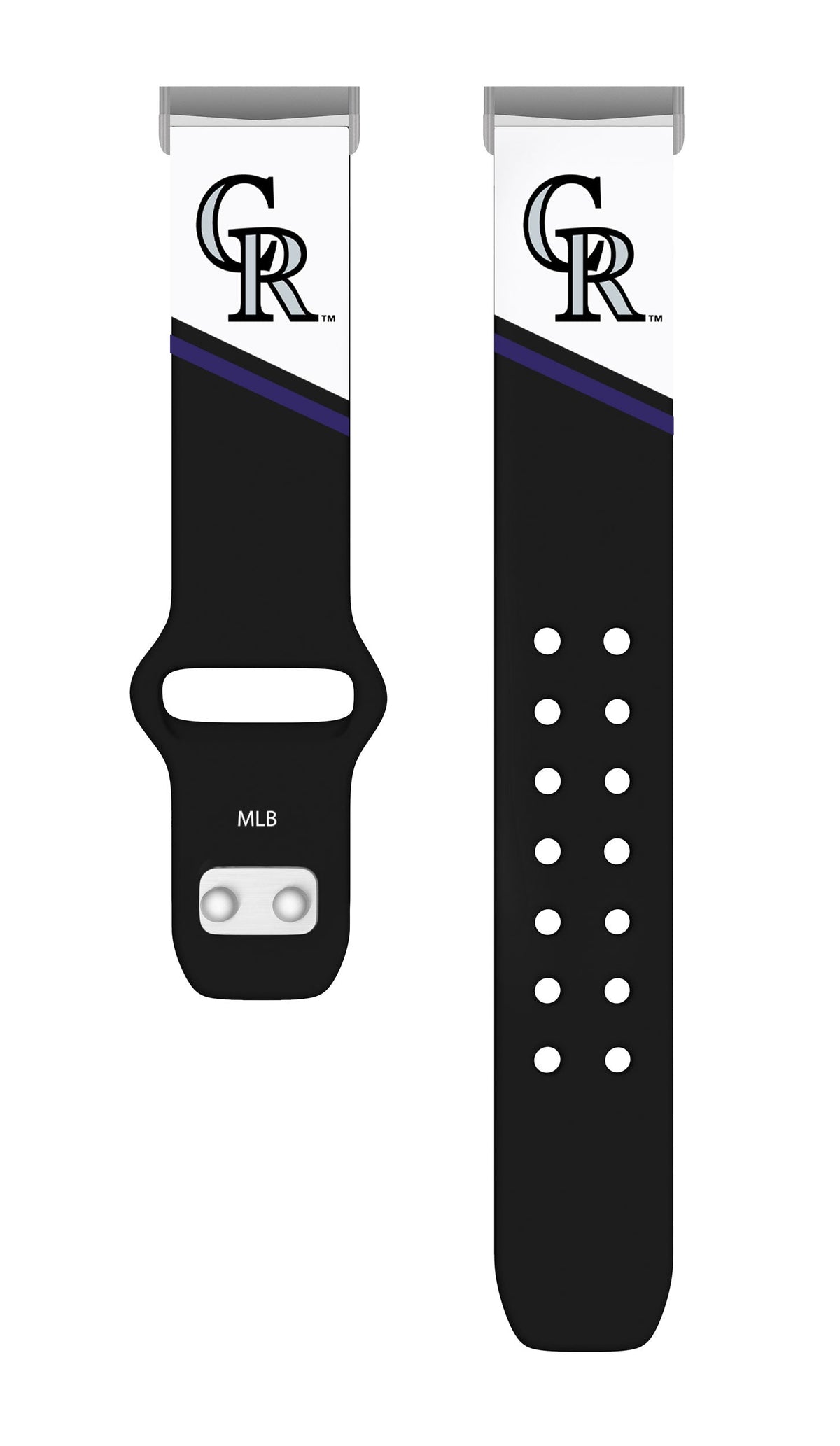 Colorado Rockies HD Champion Series Fitbit Versa 3 &amp; Sense Watch Band