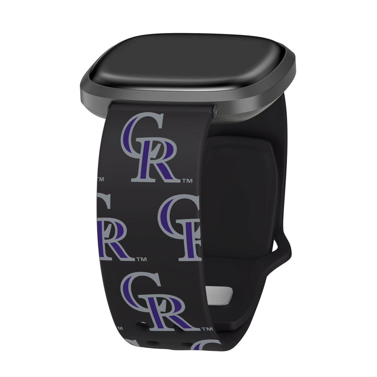 Colorado Rockies HD Fitbit Versa 3 and Sense Watch Band