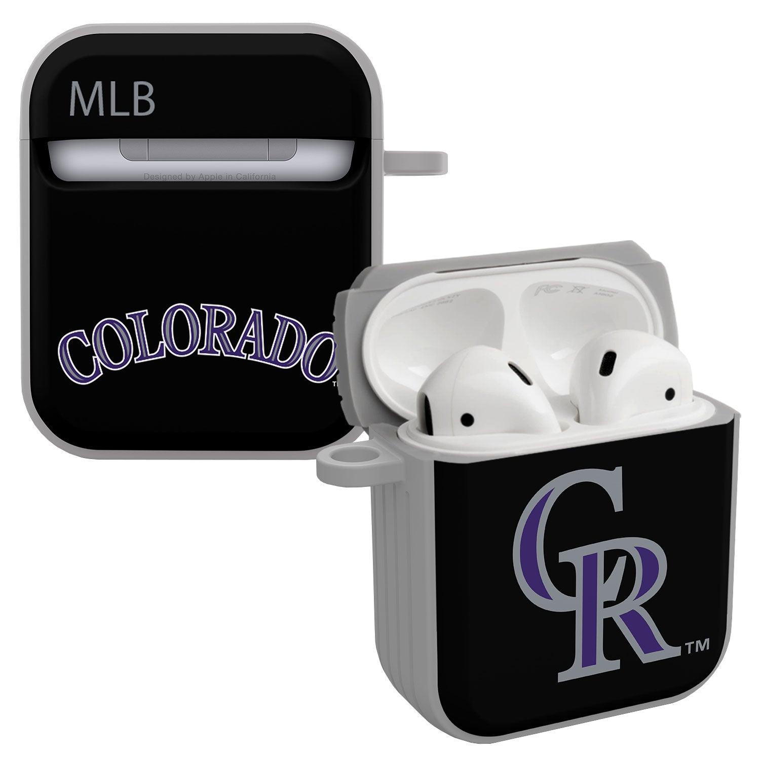 Colorado Rockies HDX Apple AirPods Gen 1 & 2 Case Cover