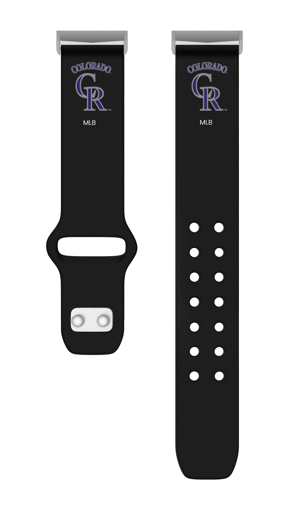 Colorado Rockies HD Elite Edition Fitbit Versa 3 &amp; Sense Watch Band