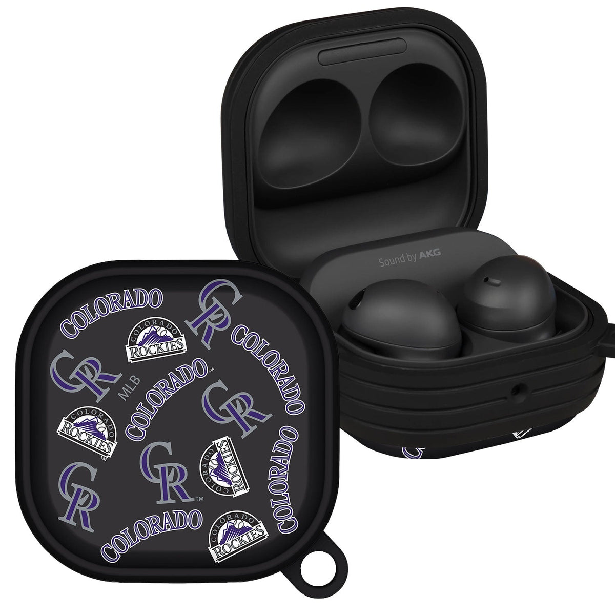 Colorado Rockies HDX Samsung Galaxy Buds Pro Case Cover