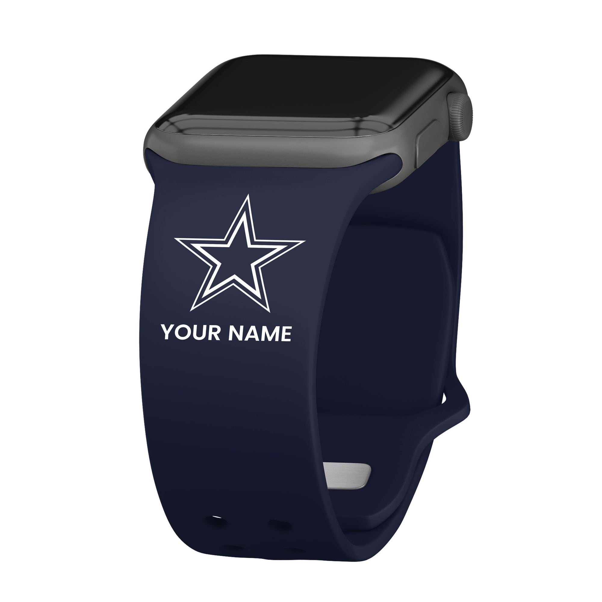 Dallas Cowboys Custom Name HD Apple Watch Band
