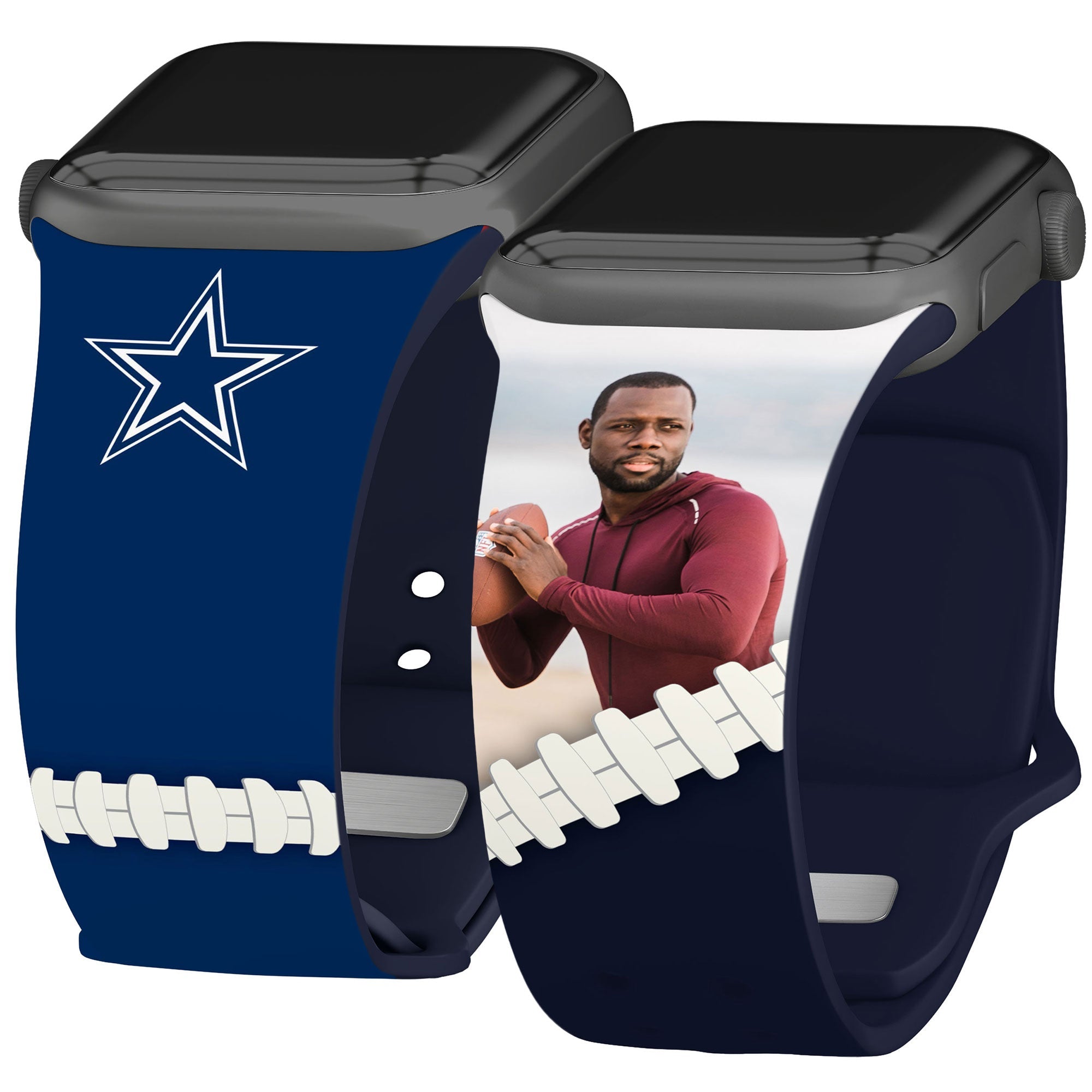 Dallas Cowboys Custom Photo HD Apple Watch Band