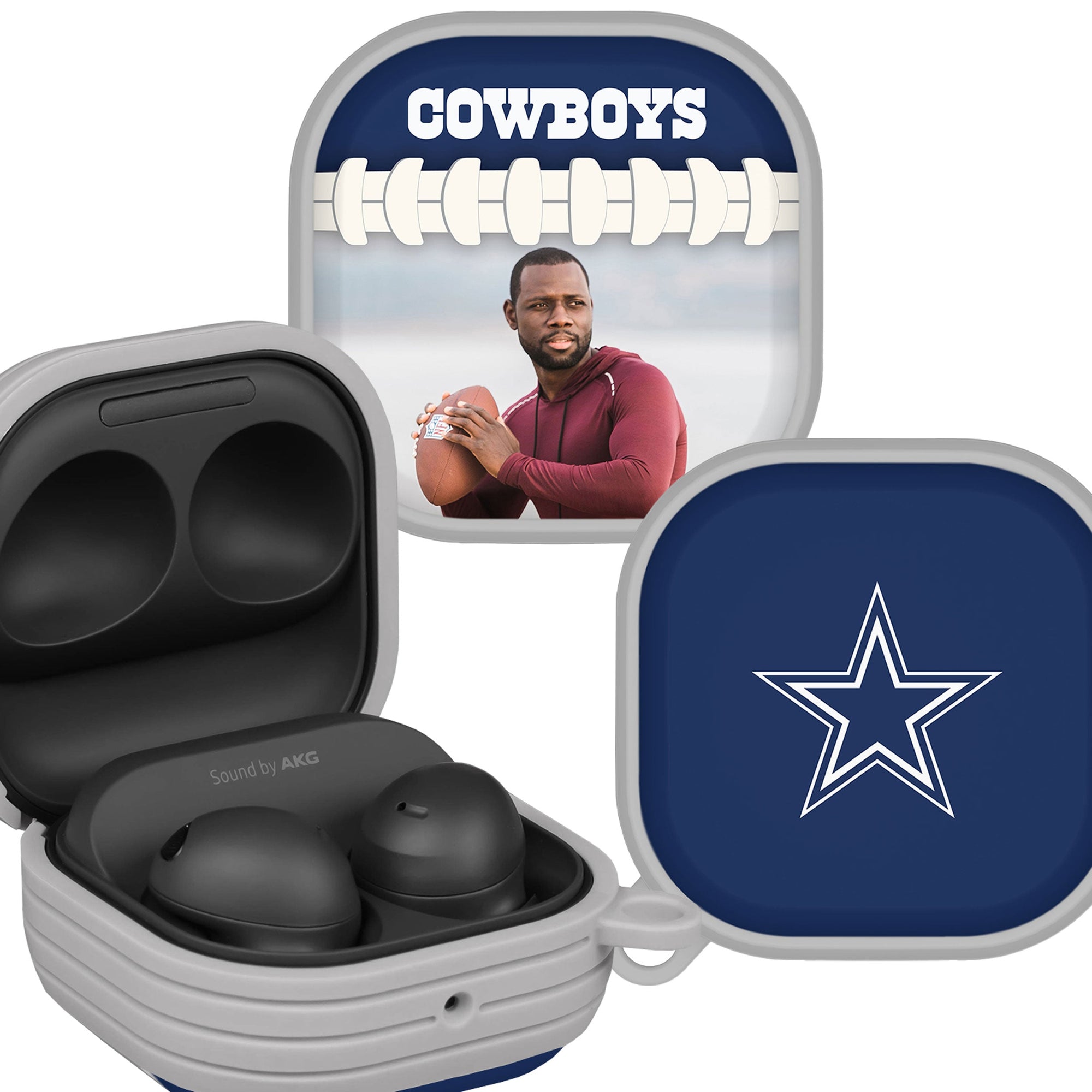 Dallas Cowboys Custom Photo HDX Samsung Galaxy Buds Pro Case Cover