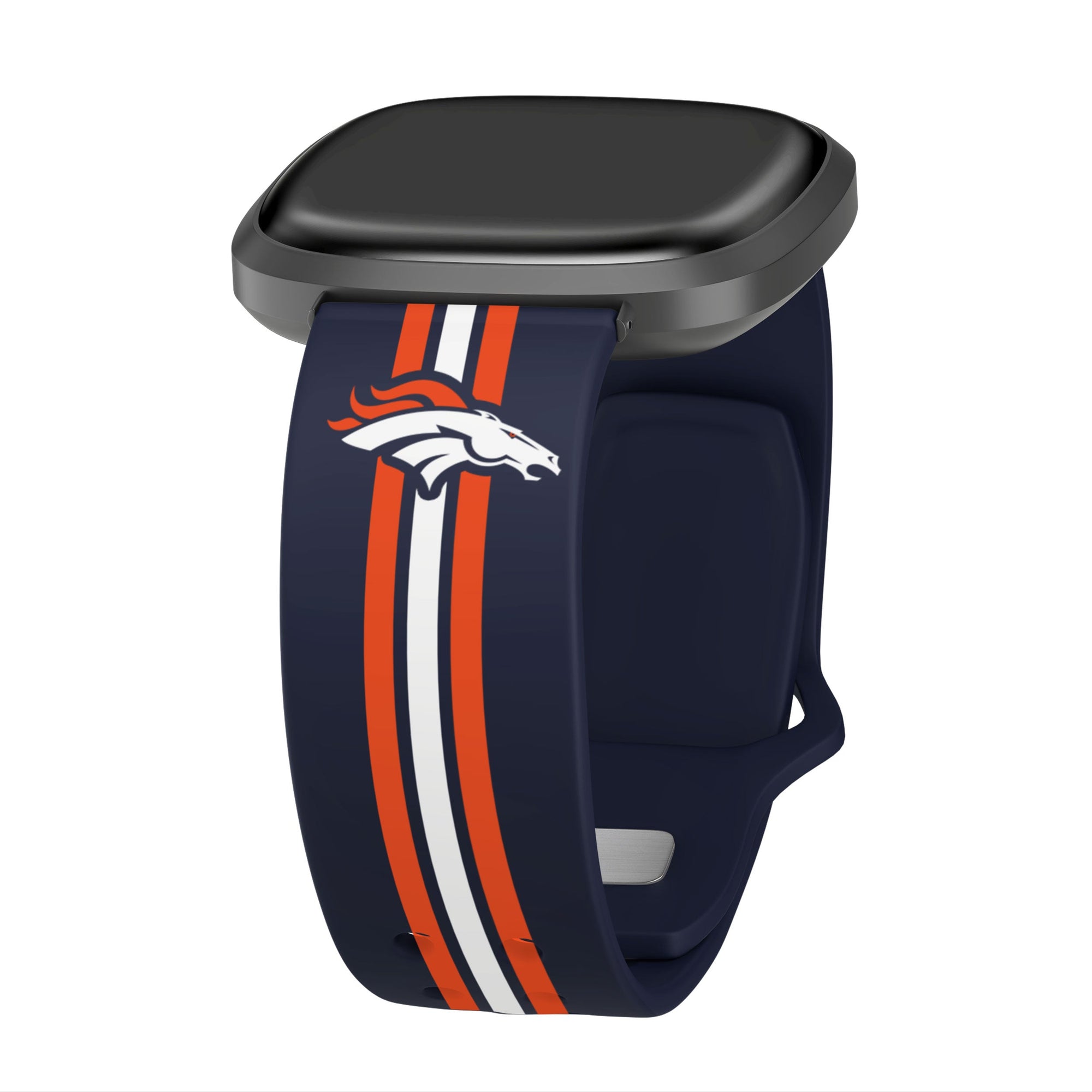 Game Time Denver Broncos HD Fitbit Versa 3 and Sense Watch Band