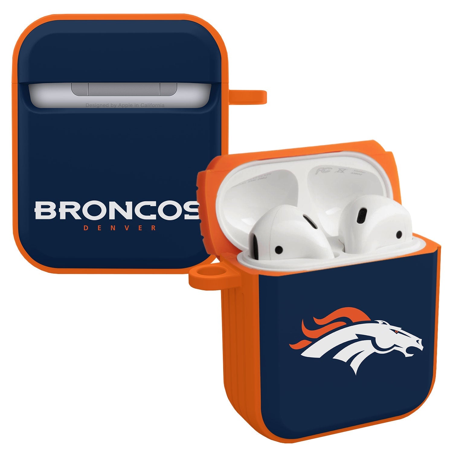 Denver Broncos HDX Apple AirPods Gen 1 & 2 Case Cover