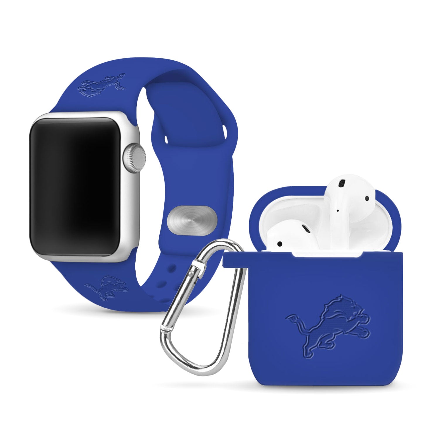 Game Time Detroit Lions Engraved Apple Combo Package