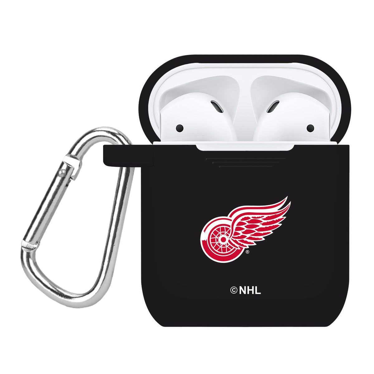 Detroit Red Wings Silicone Apple Airpods Case Cover