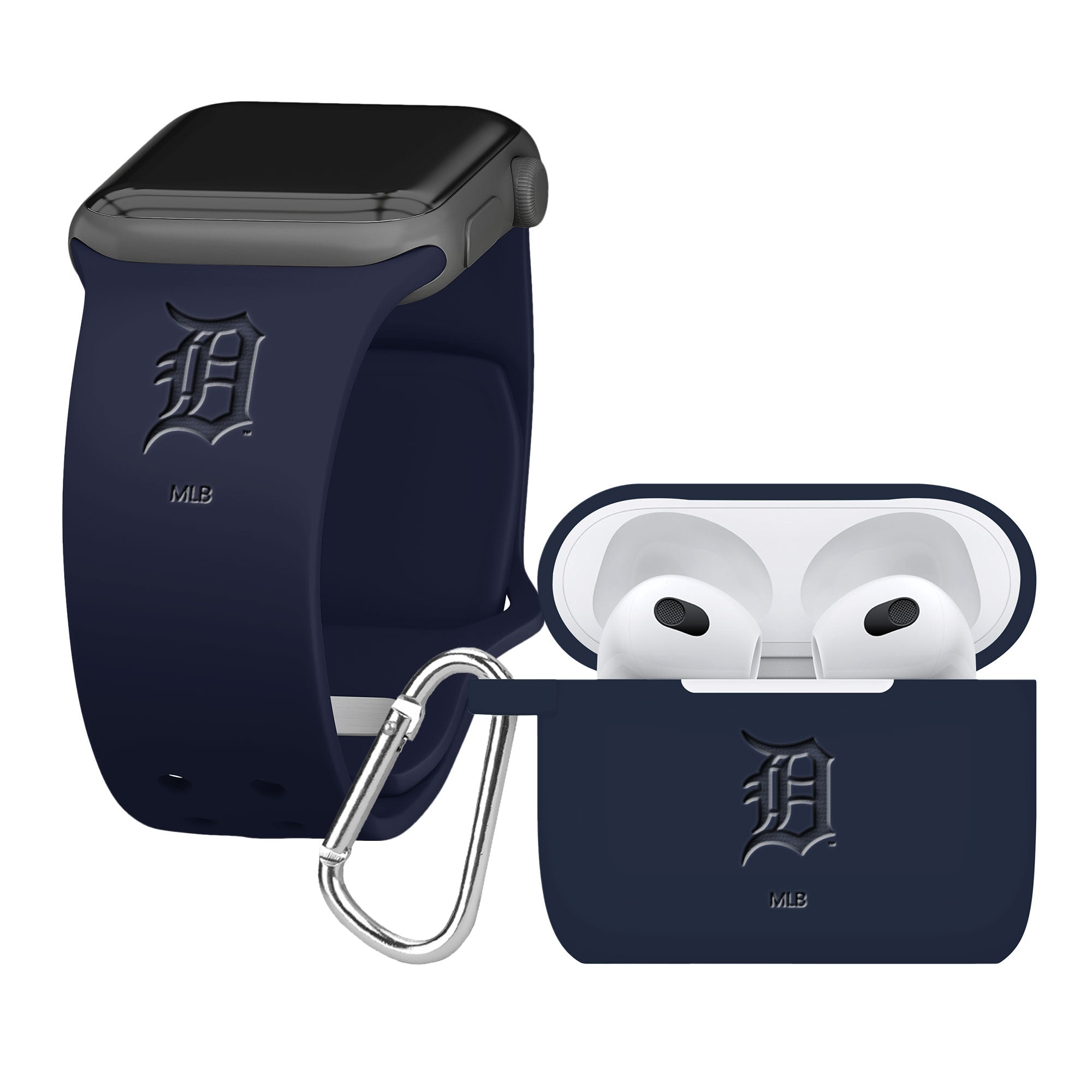 Game Time Detroit Tigers Engraved Apple Gen 3 Combo Package