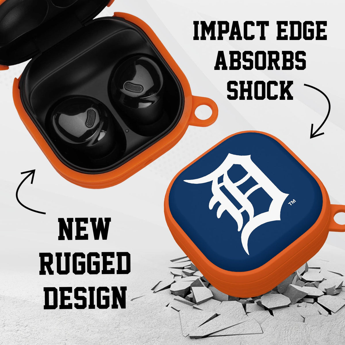 Detroit Tigers HDX Samsung Galaxy Buds Pro Case Cover