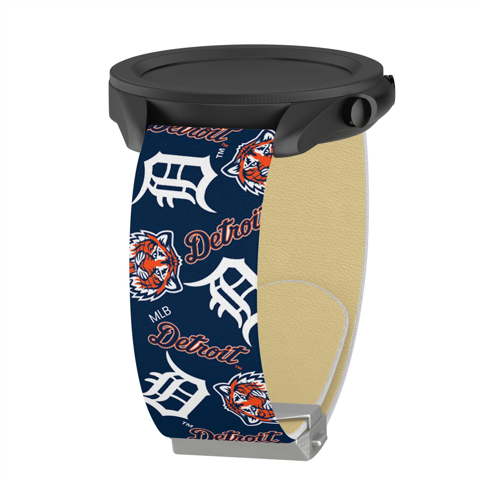 Game Time Detroit Tigers Signature Series Watch Band With Engraved Buckle