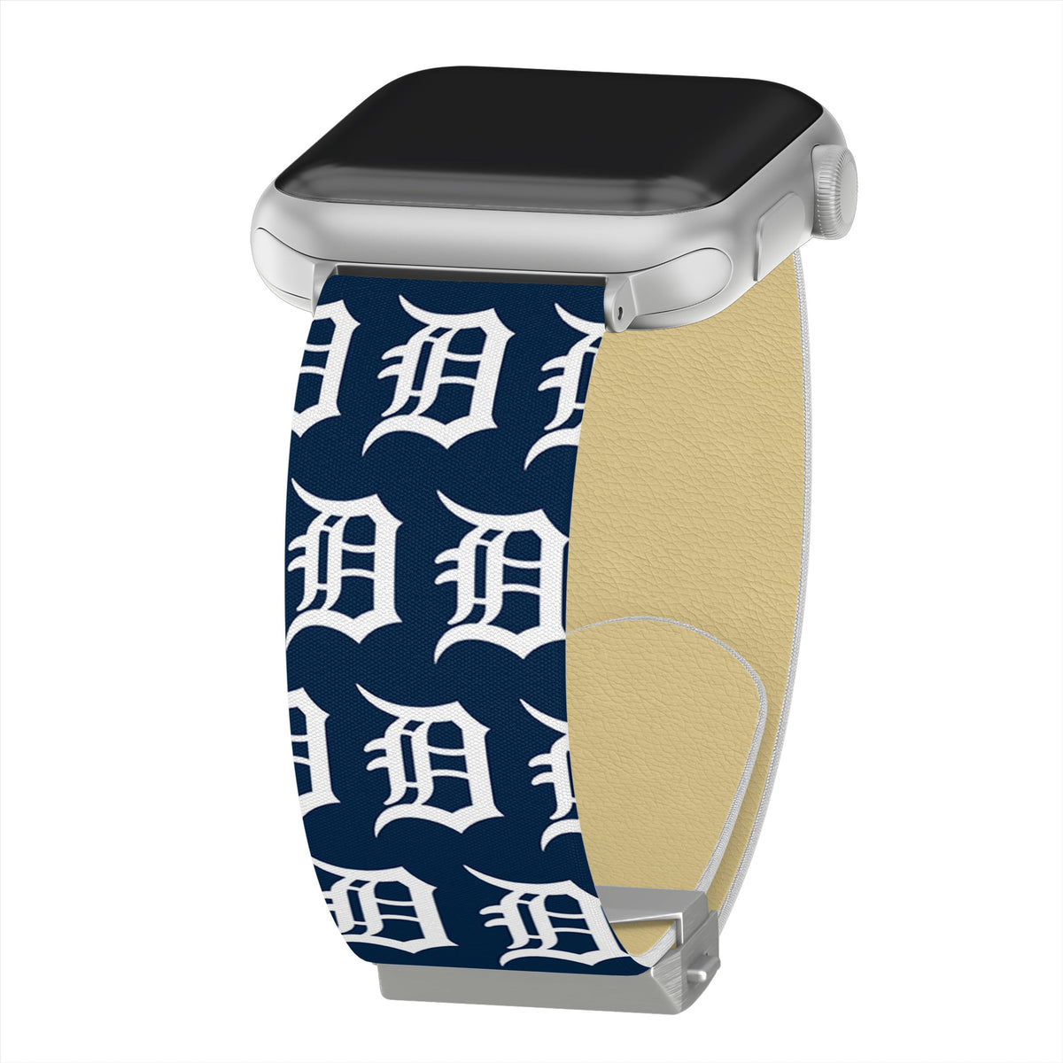 Game Time Detroit Tigers Signature Series Apple Watch Band With Engraved Buckle