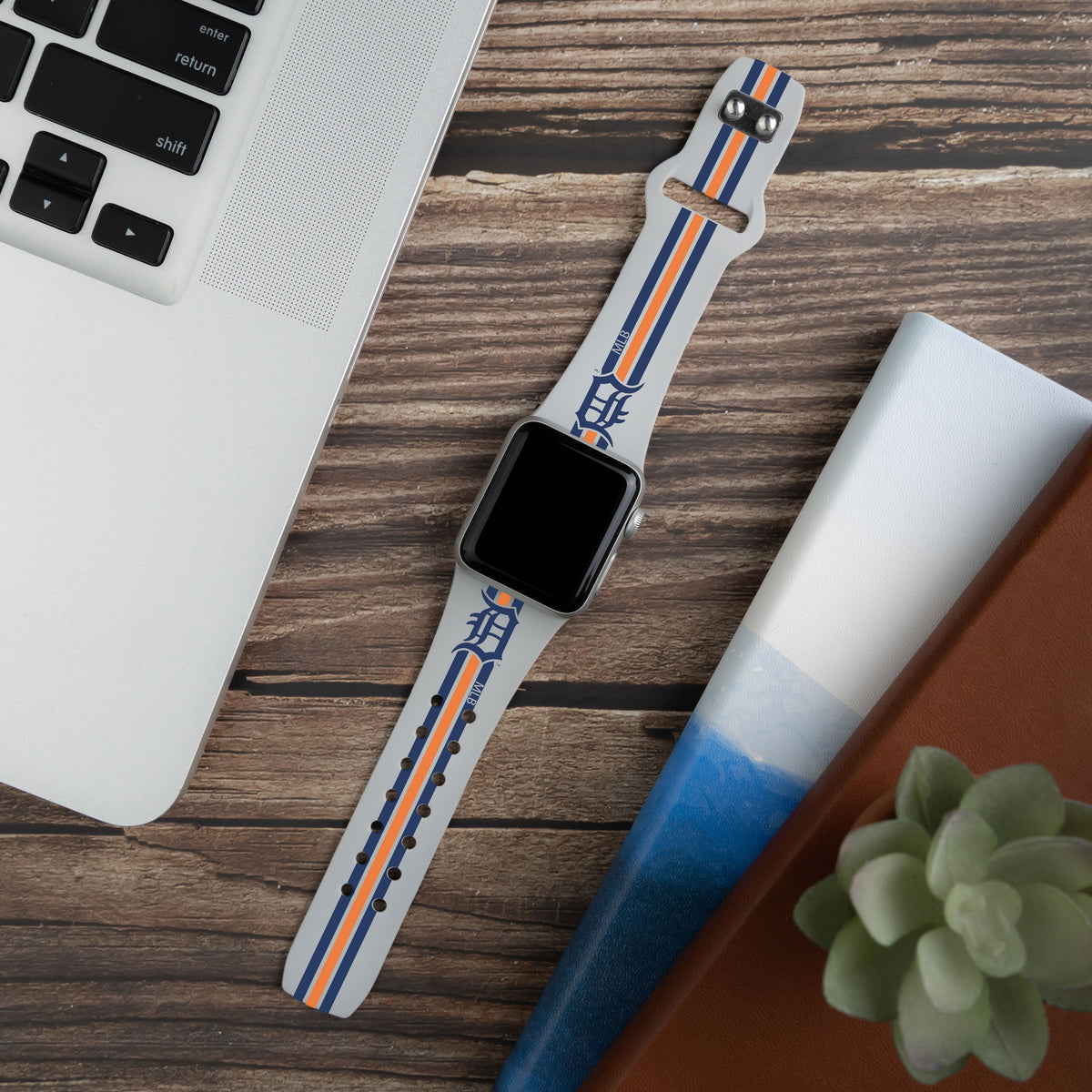 Detroit Tigers HD Apple Watch Band