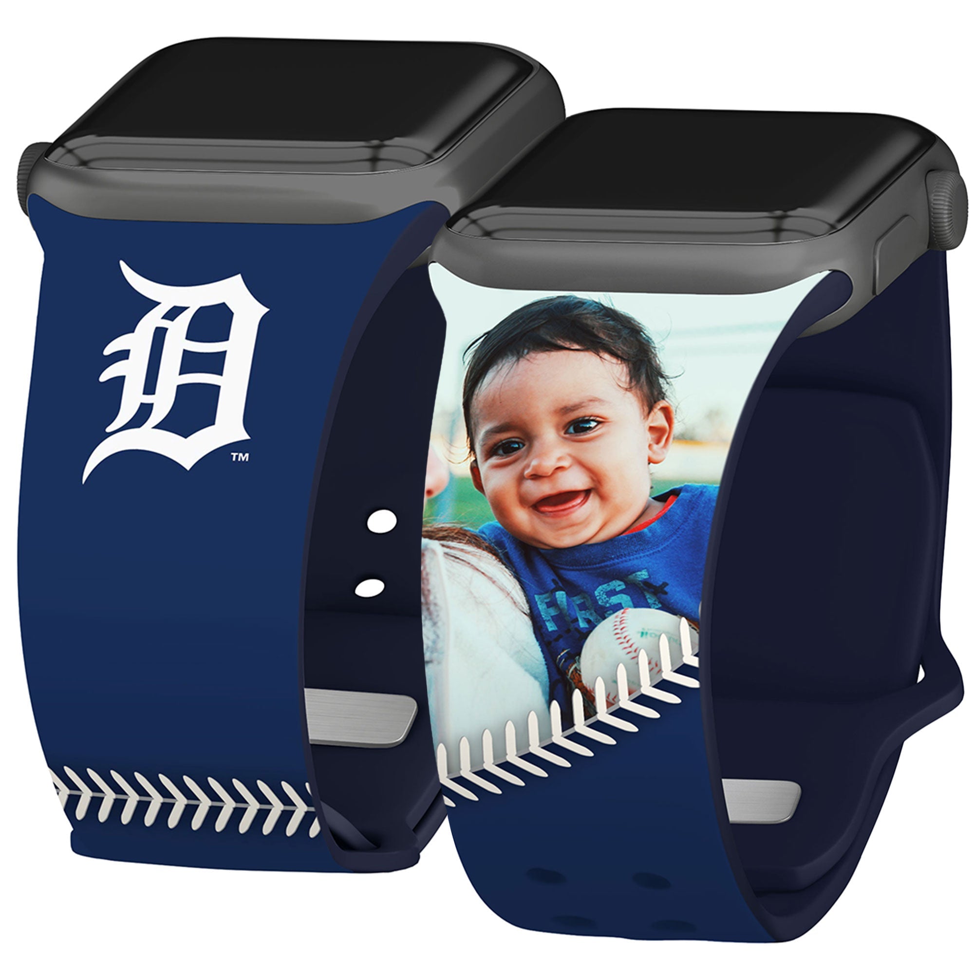 Detroit Tigers Custom Photo HD Apple Watch Band