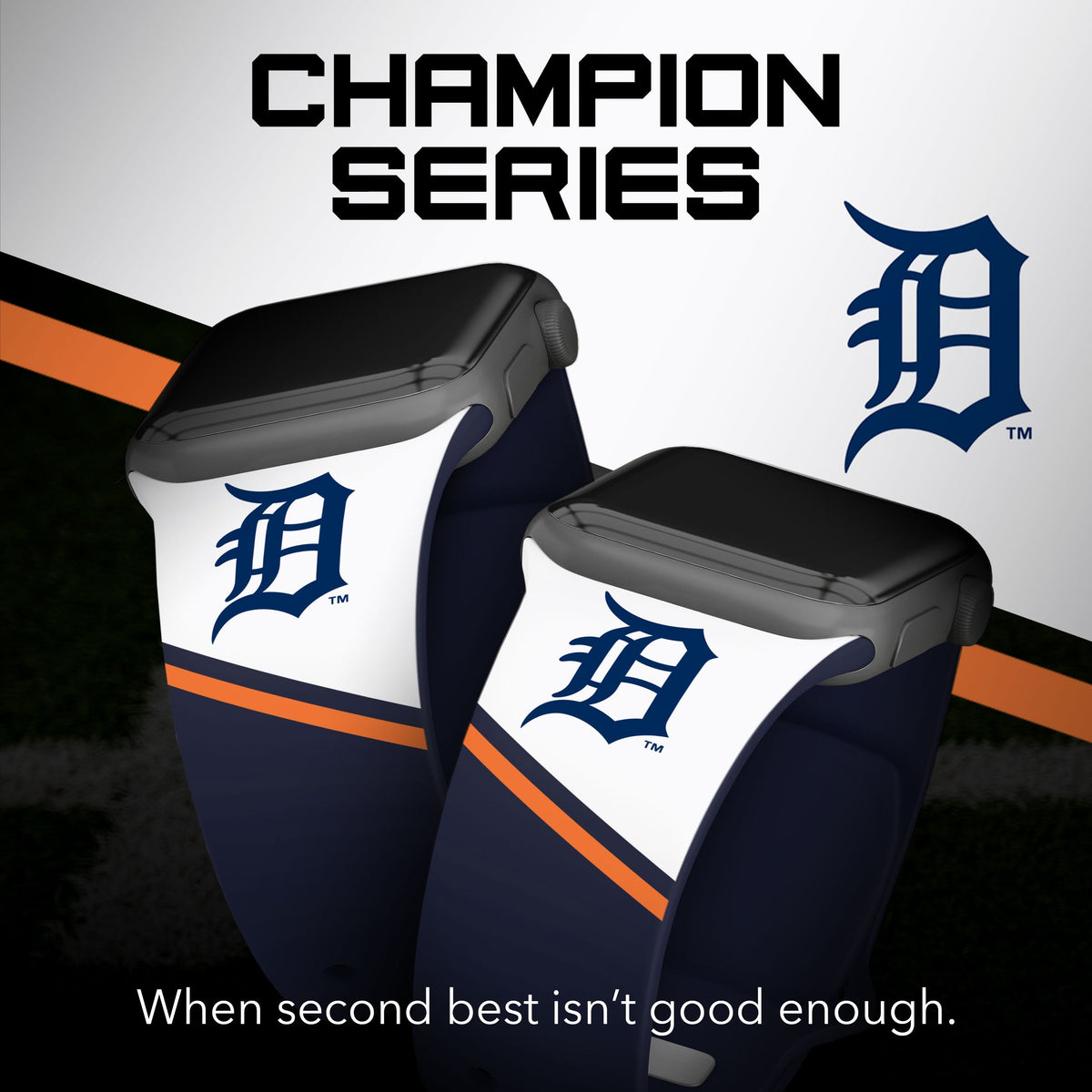 Detroit Tigers HD Champion Series Apple Watch Band
