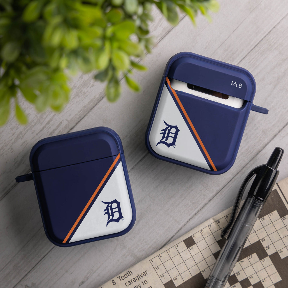 Detroit Tigers HDX Champion Series Apple AirPods Gen 1 &amp; 2 Case Cover
