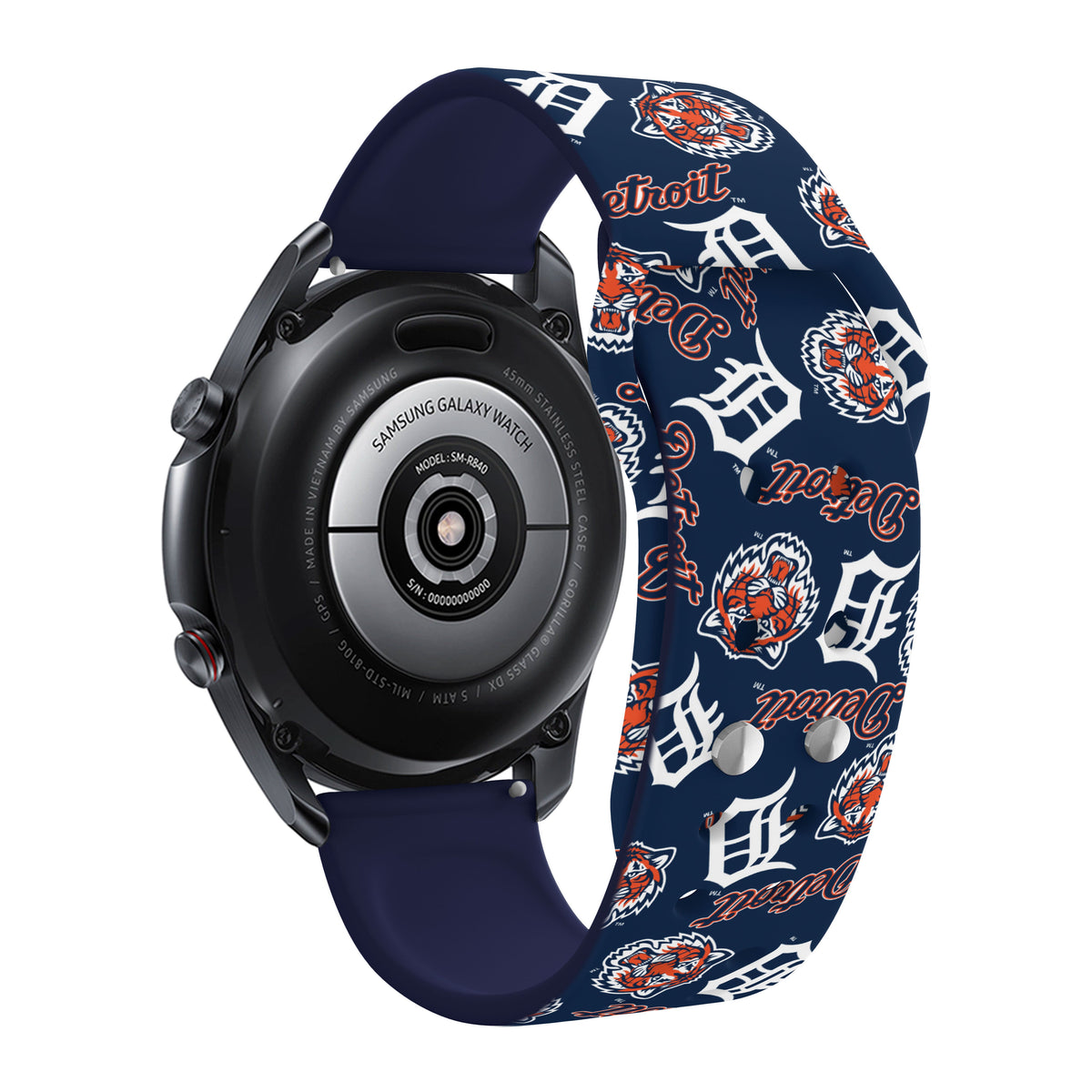 Game Time Detroit Tigers HD Watch Band