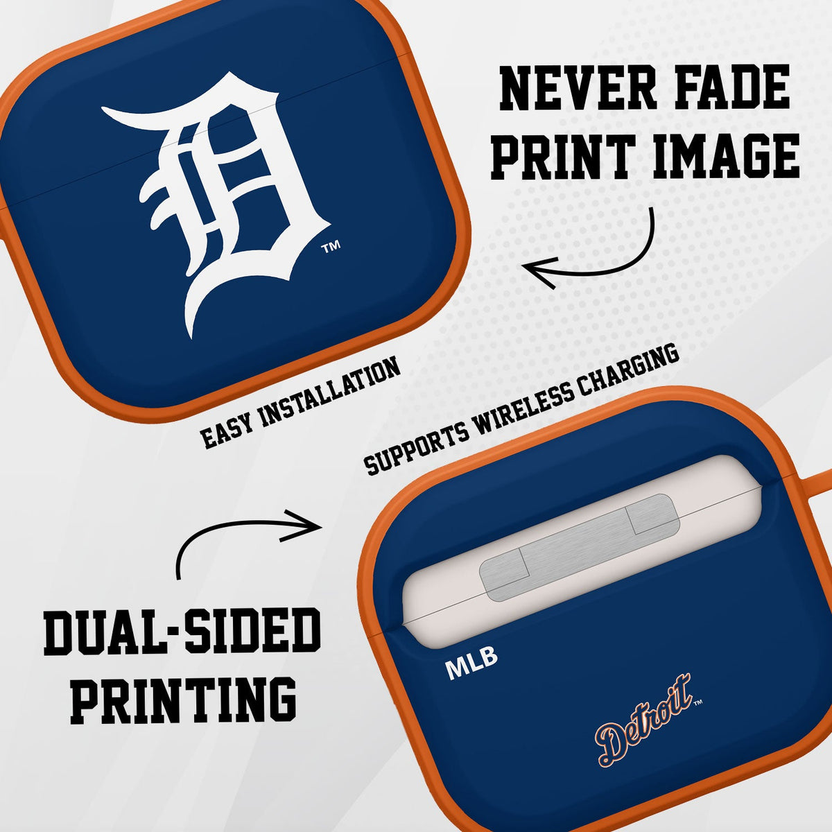 Detroit Tigers HDX Apple AirPods Gen 3 Case Cover