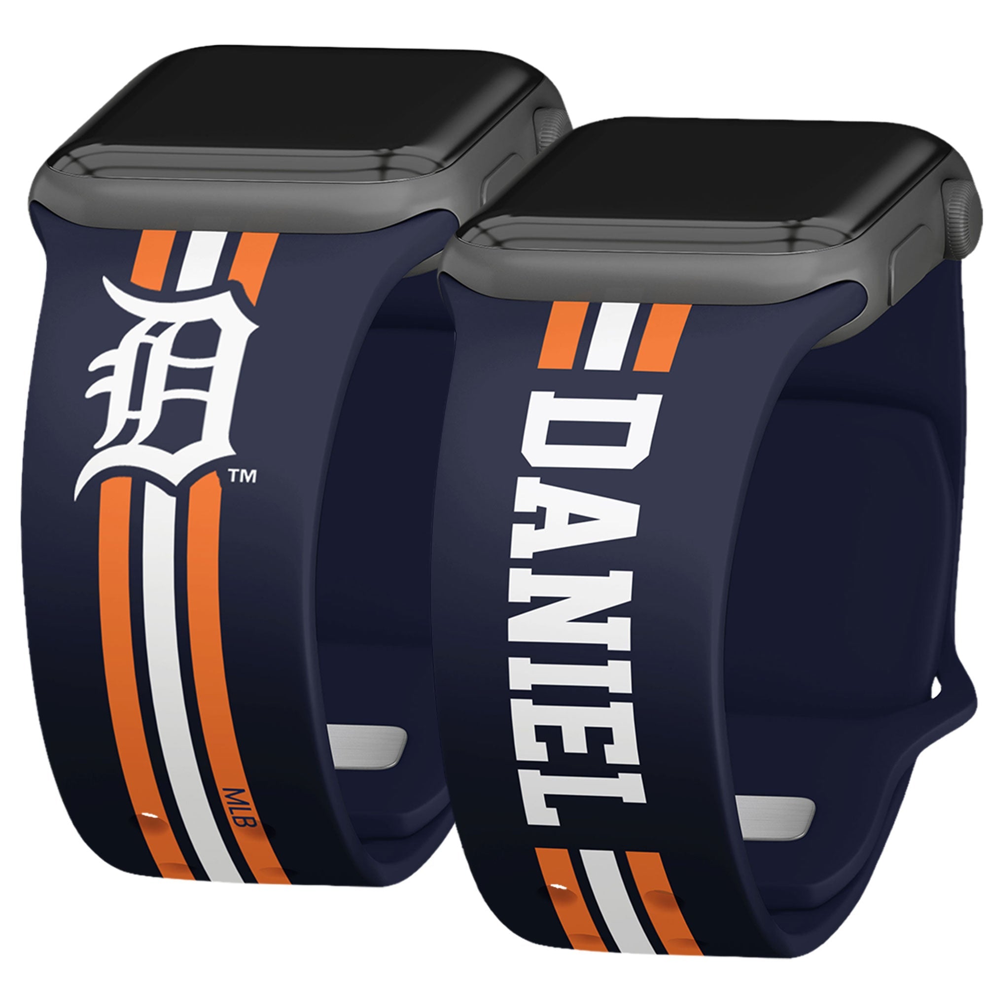 Detroit Tigers Custom Name HD Apple Watch Band