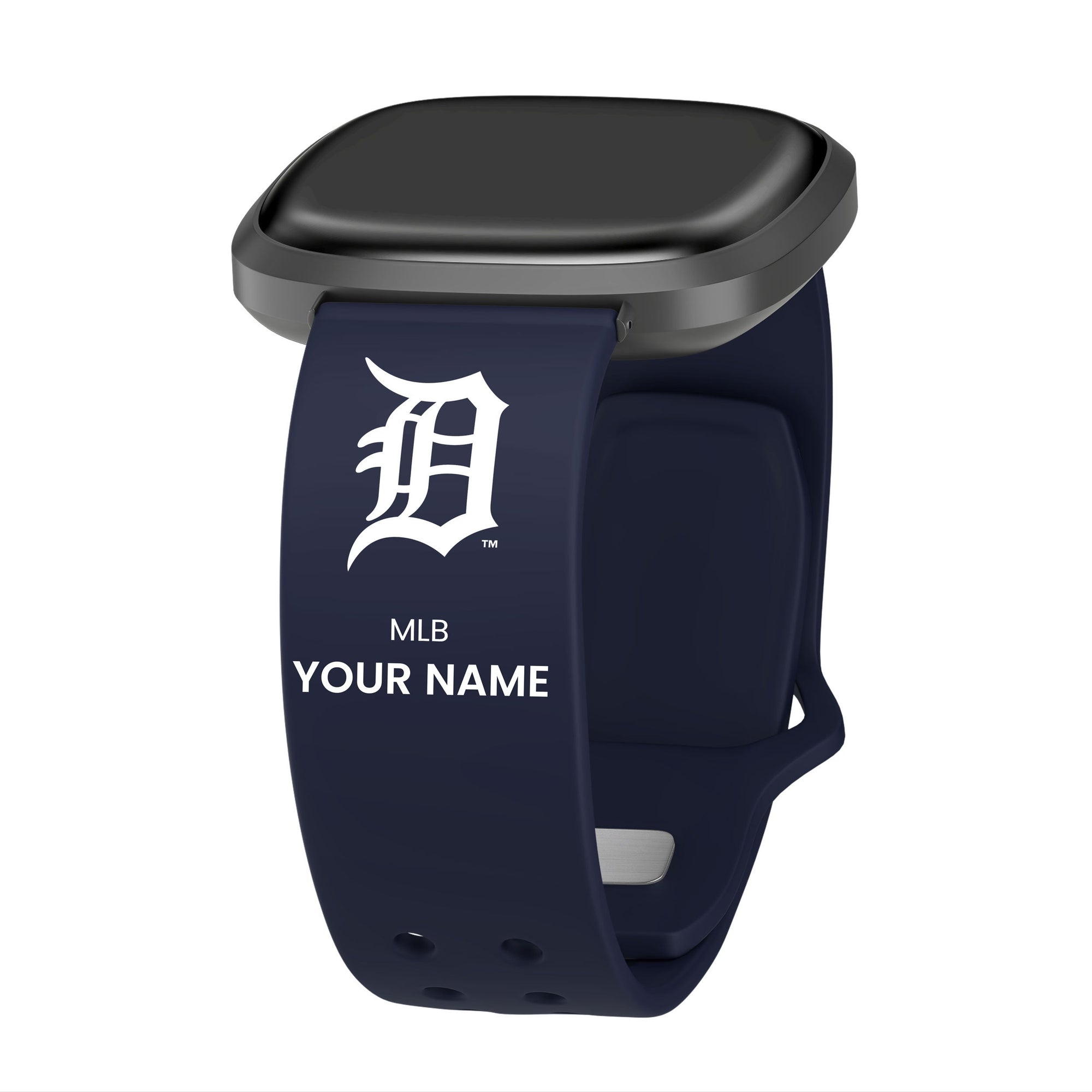 Detroit Tigers HD Custom Name Watch Band Compatible with Fitbit Versa 3 and Sense