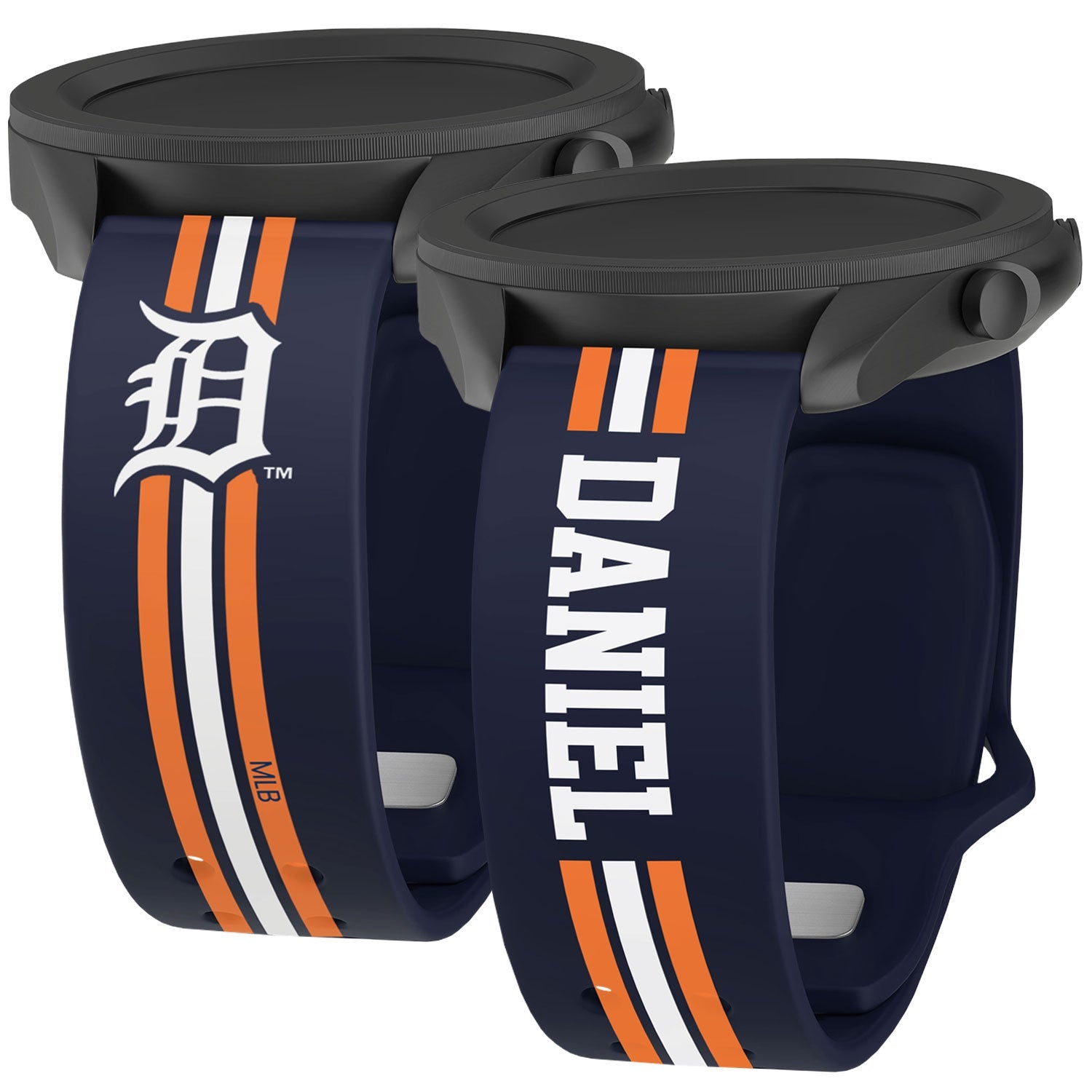 Detroit Tigers Custom Name HD Quick Change Watch Band